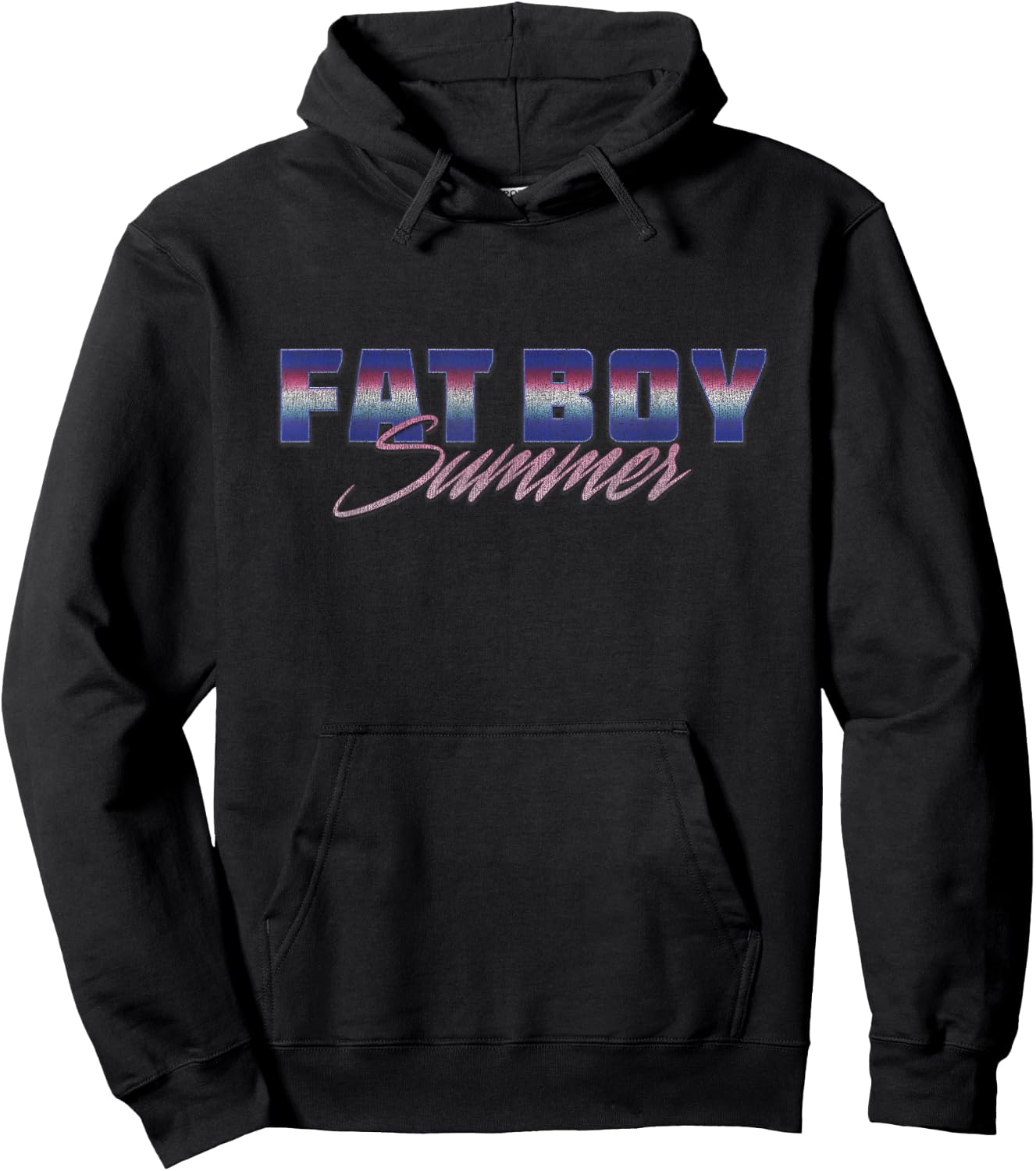 FAT BOY Summer Hoodie - Hoodie | Black