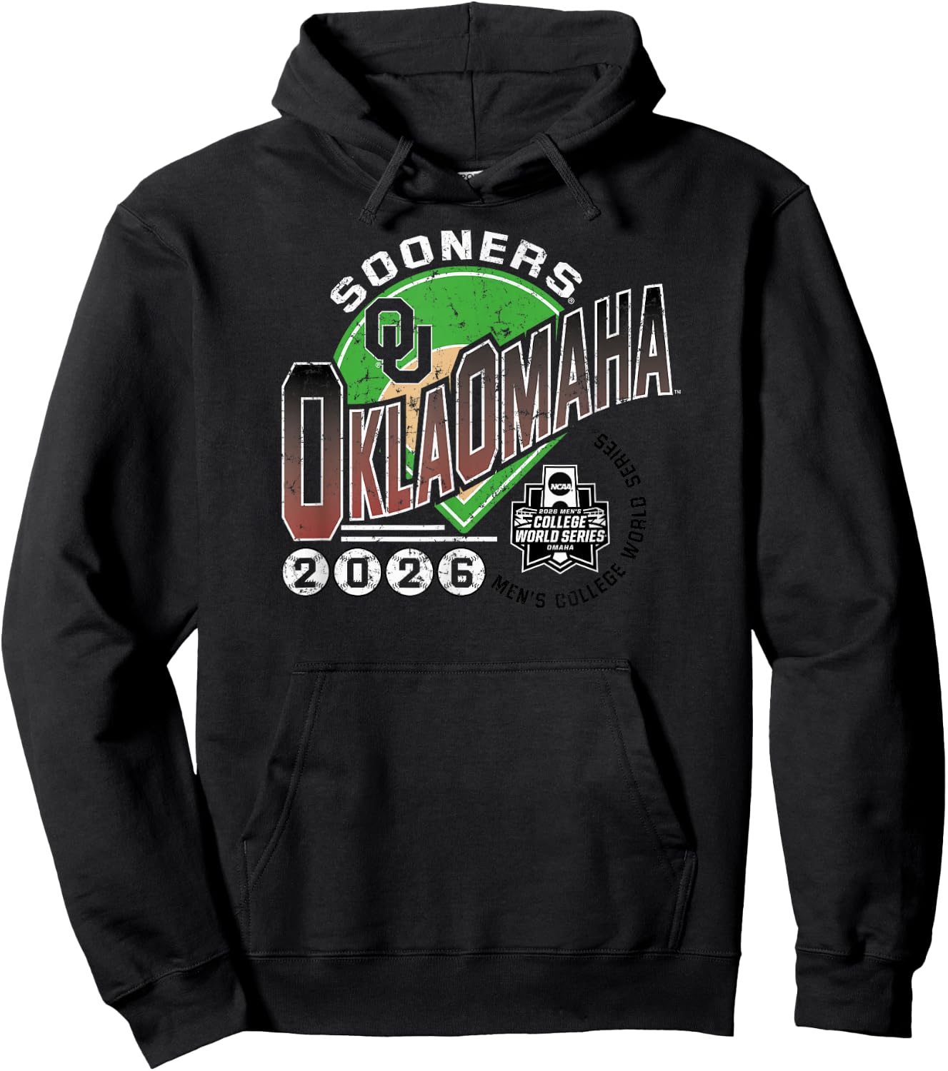 Oklahoma Sooners College World Series 2026 CWS OklaOmaha Hoodie - Hoodie | Black