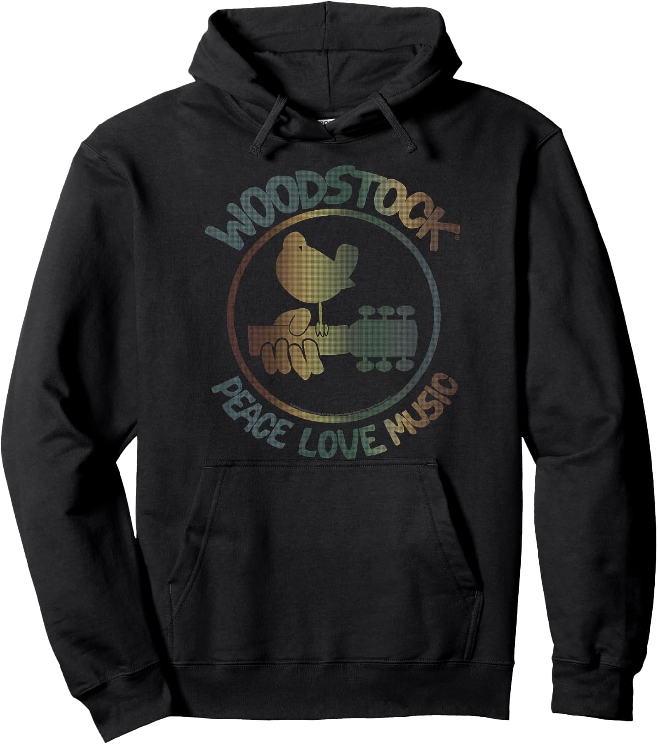 Woodstock - Technicolor Birdie Hoodie - Hoodie | Black