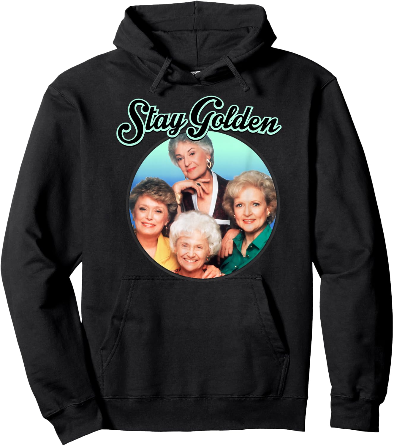 The Golden Girls - Stay Golden Hoodie - Hoodie | Black