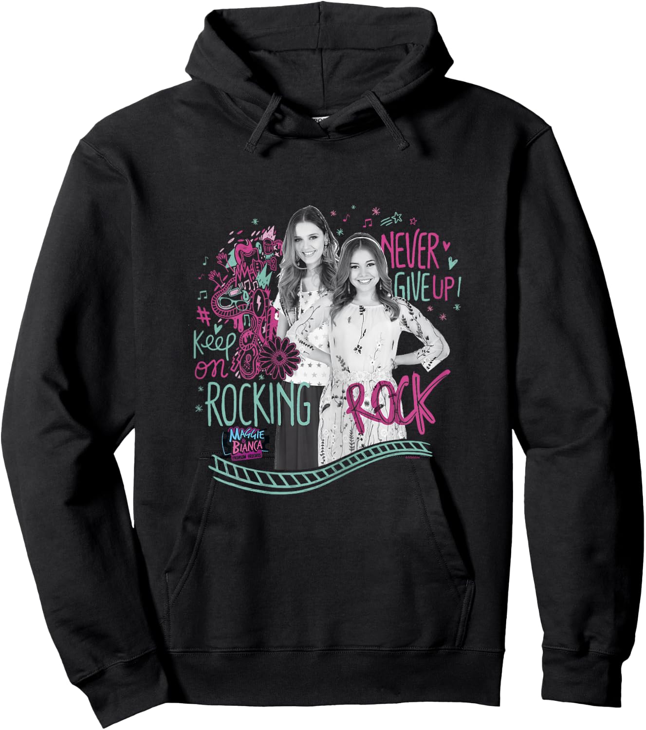 Maggie & Bianca - Fashion Friends Hoodie - Hoodie | Black