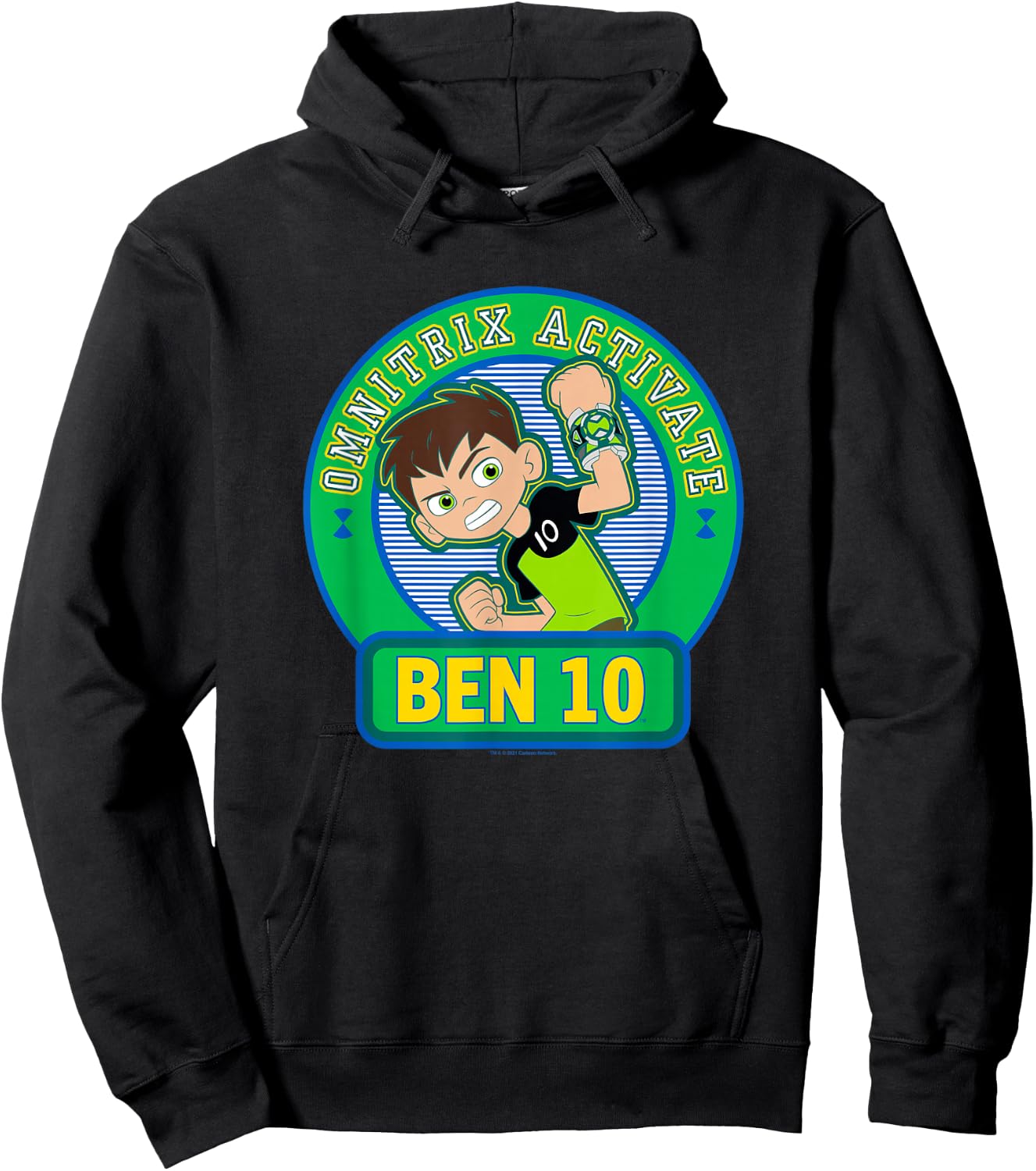 Ben 10 Omnitrix Activate Hoodie - Hoodie | Black