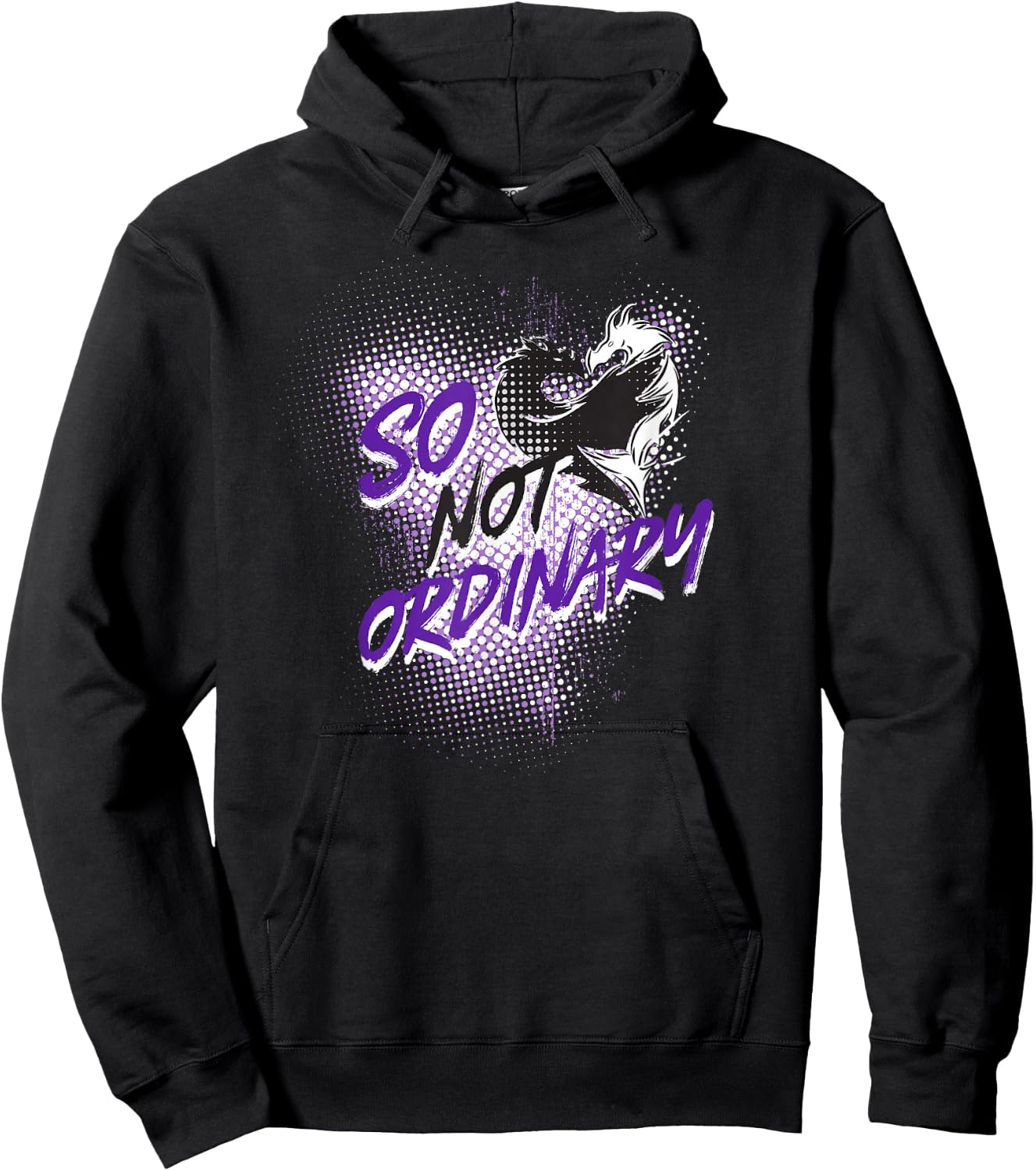 Disney Descendants 3 Times Heart Dragons So Not Ordinary Hoodie - Hoodie | Black