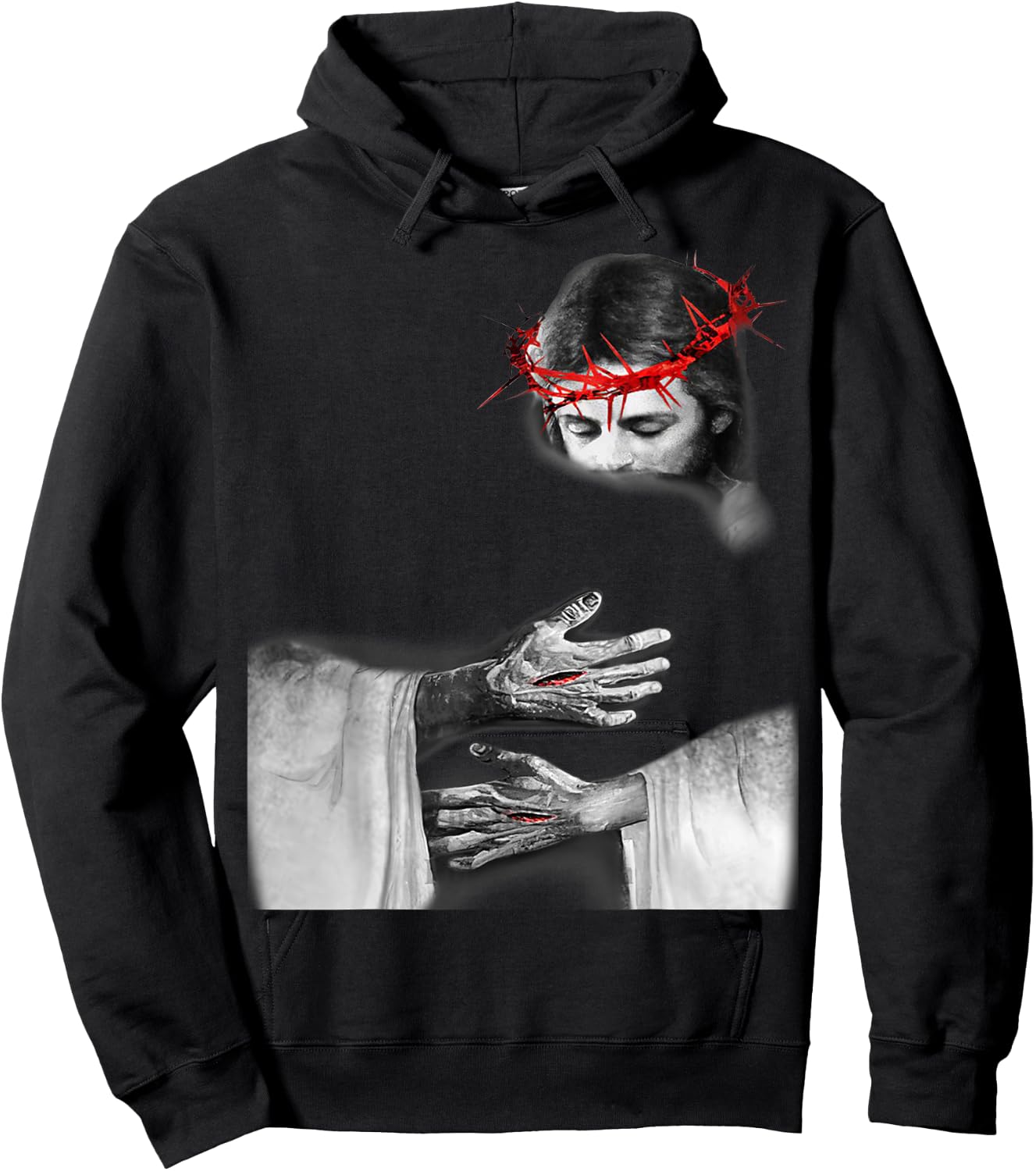 Jesus Hug Hoodie - Hoodie | Black