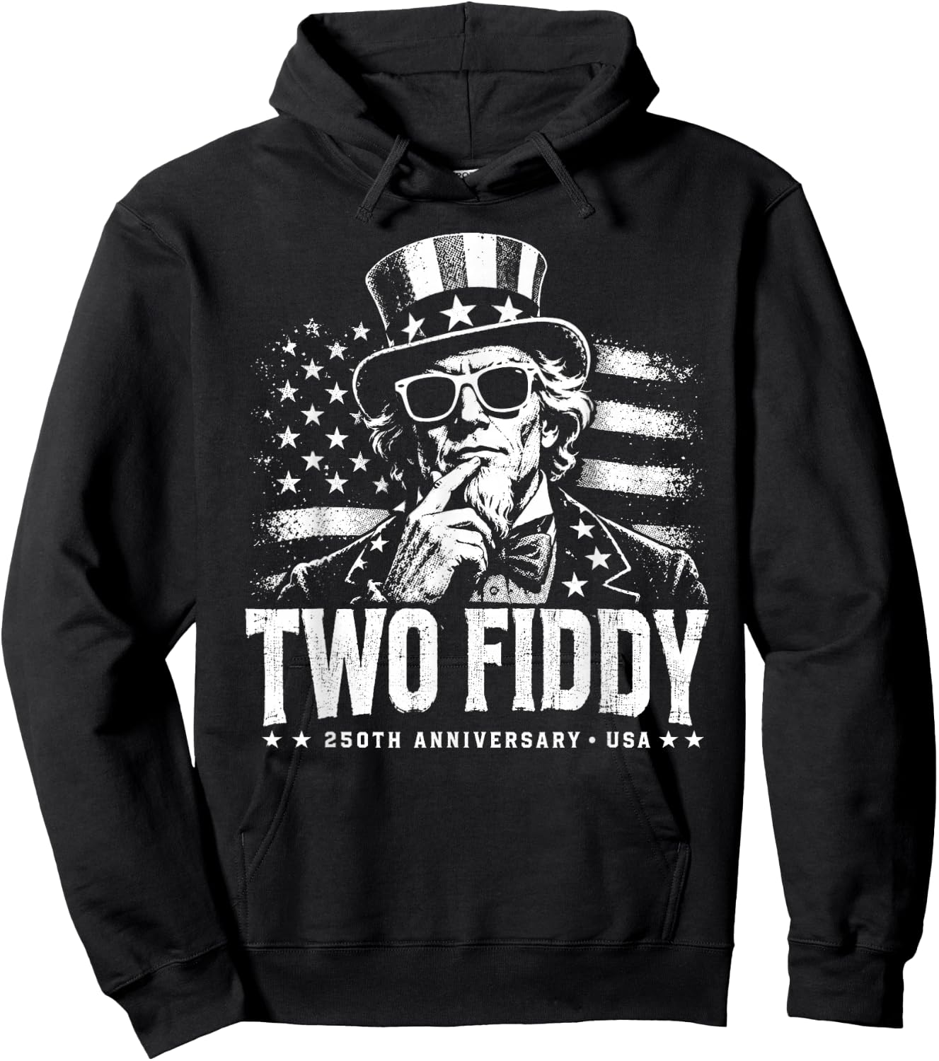 Two Fiddy Hoodie - Hoodie | Black