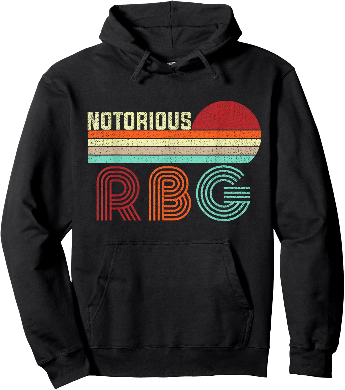 Vintage Notorious RBG shirt , Ruth Bader Ginsburg Hoodie - Hoodie | Black