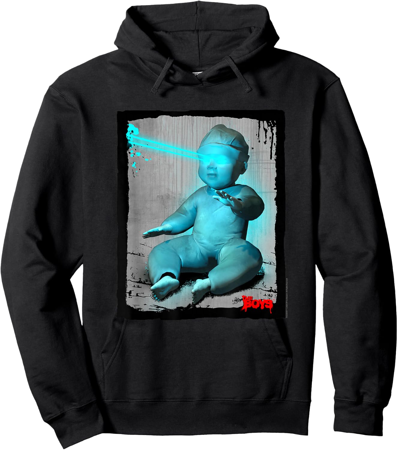 The Boys Laser Baby Superhero TV Show Hoodie - Hoodie | Black