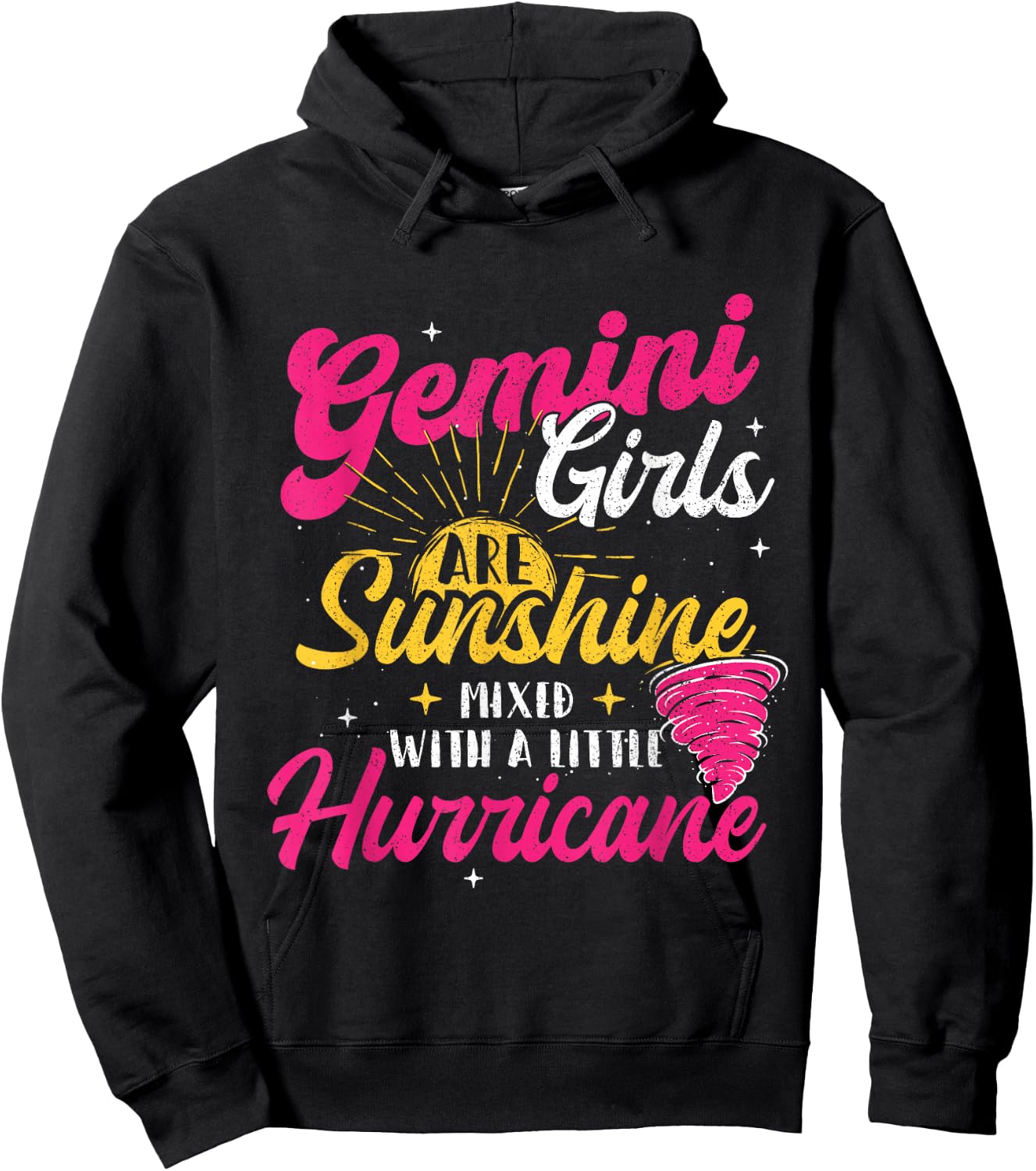 Gemini Girls - Zodiac Sign Horoscope Astrology Lover Hoodie - Hoodie | Black