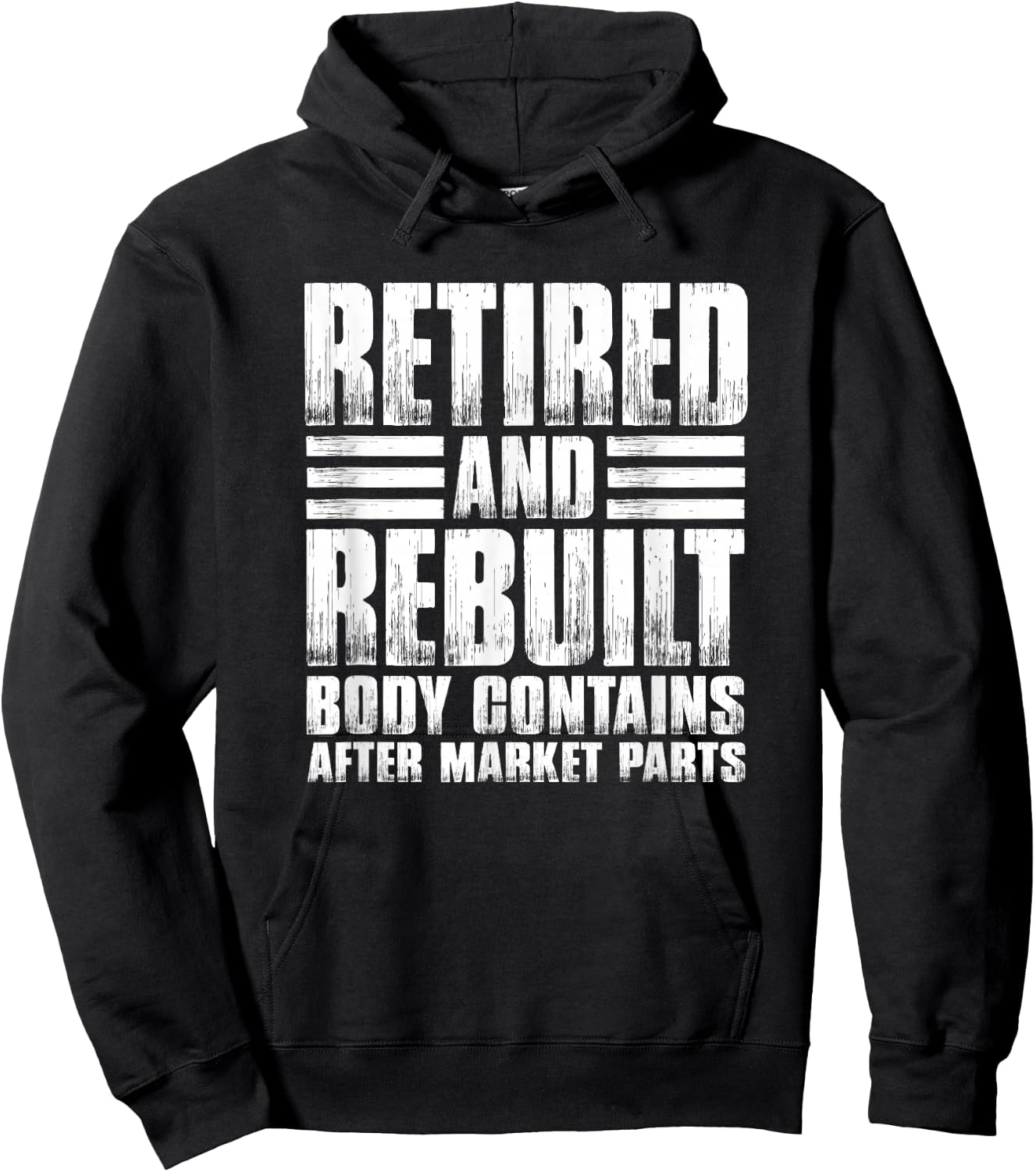 Bionic Aftermarket Parts Design - Knee and Hip Replacement Small Hoodie - Hoodie | Black