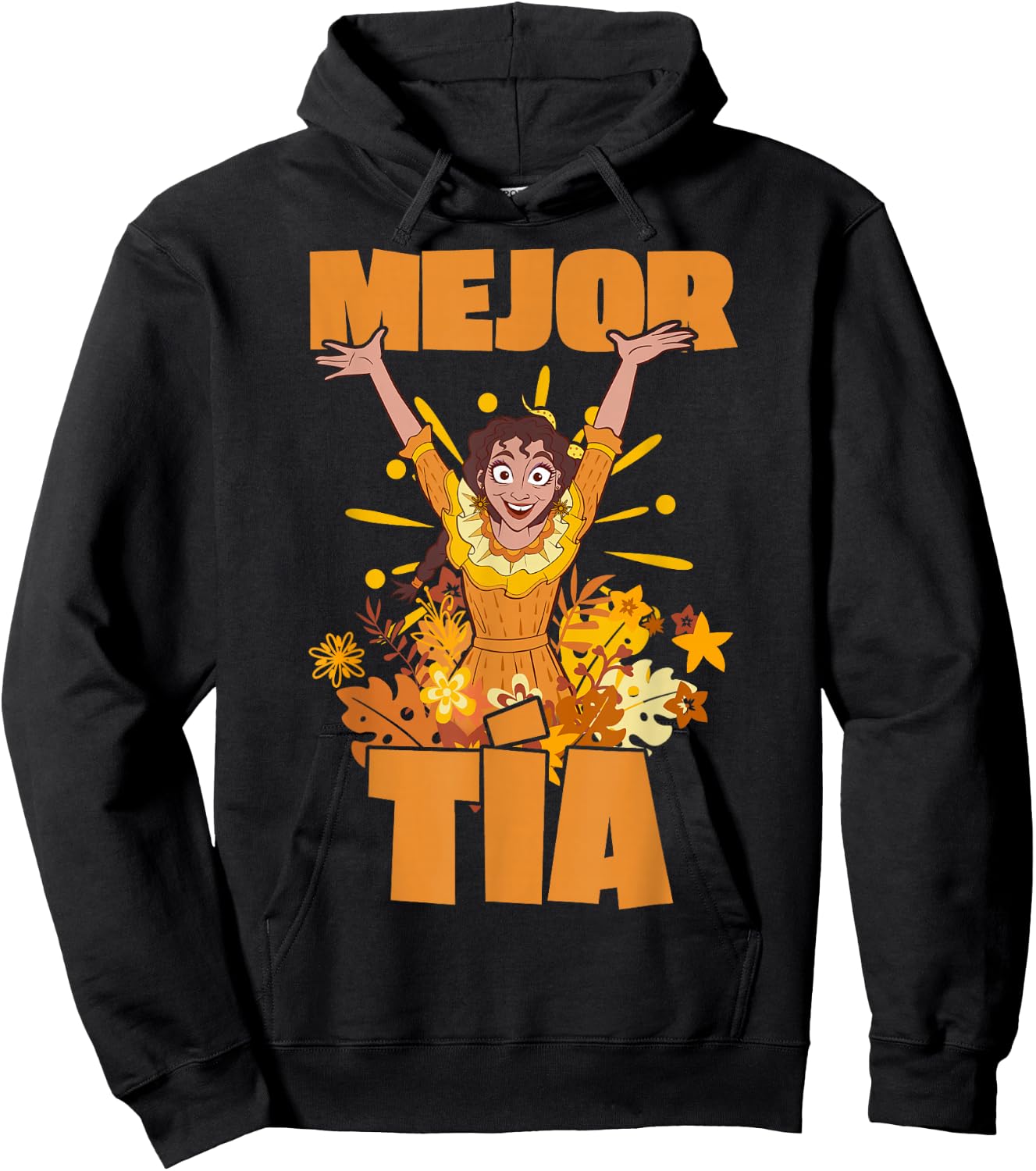 Disney Encanto Pepa Madrigal Mejor Tia Best Aunt Hoodie - Hoodie | Black