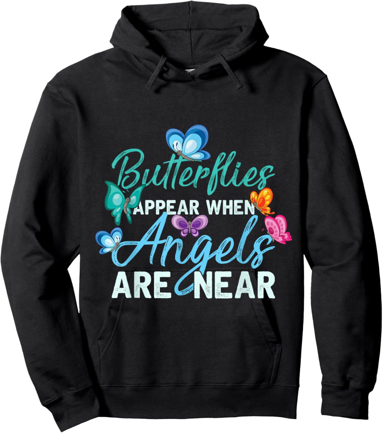 Butterflies Gift Monarch Butterfly Hoodie - Hoodie | Black