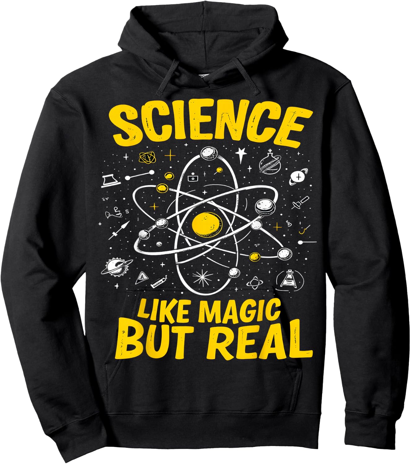Science Like Magic But Real Hoodie - Hoodie | Black