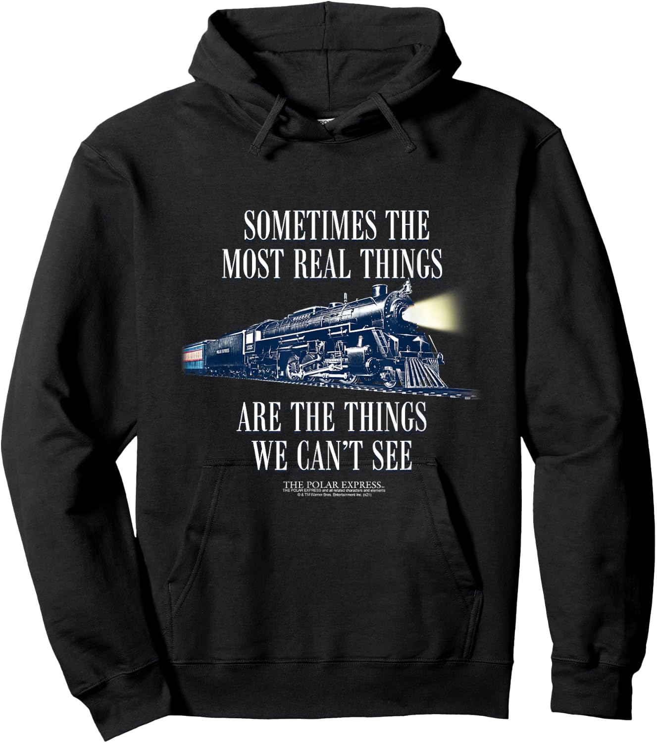 Polar Express Train Hoodie - Hoodie | Black