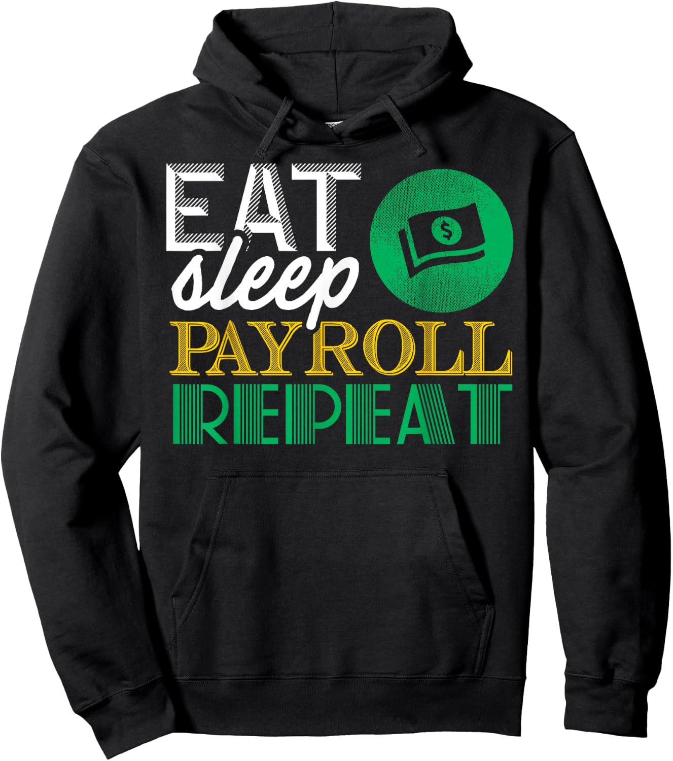 Payroll Math Accountant CPA Bookkeeper Funny Gift T Shirt Hoodie - Hoodie | Black
