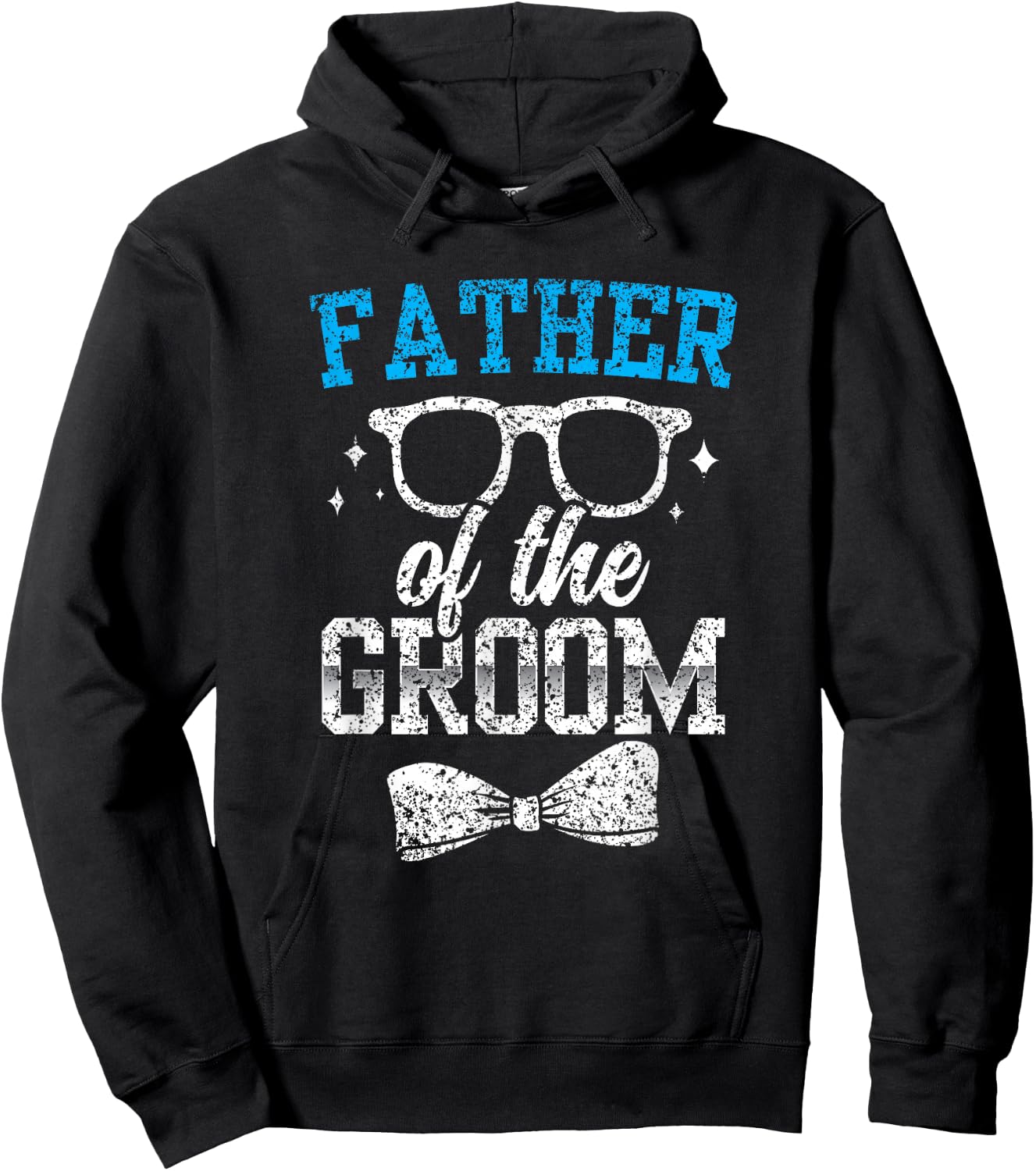 Father Of The Groom Party Wedding Bachelor Hoodie - Hoodie | Black