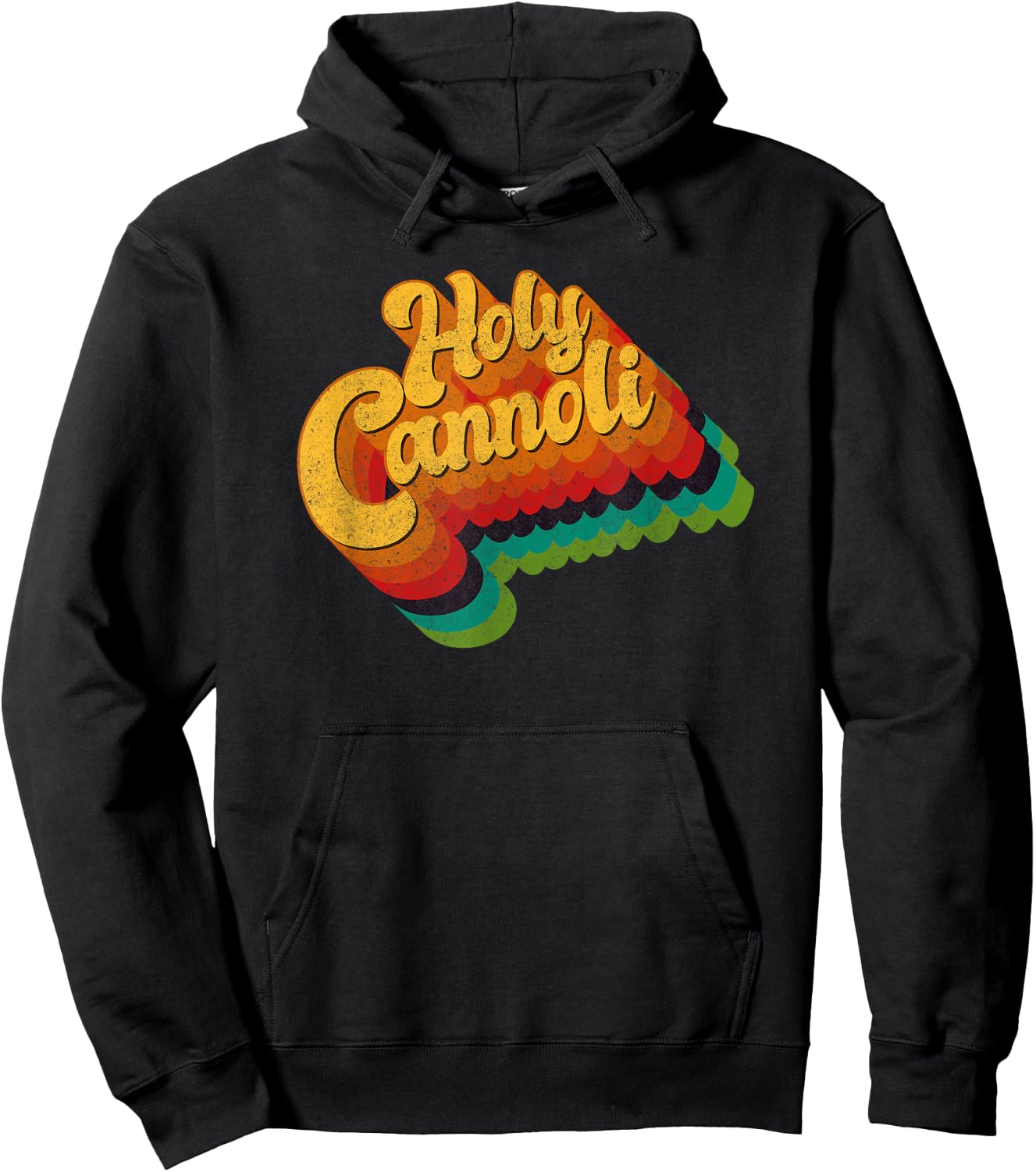 Holy Cannoli Foodie, Food Cooking Baking, Eating, Fast food Hoodie - Hoodie | Black