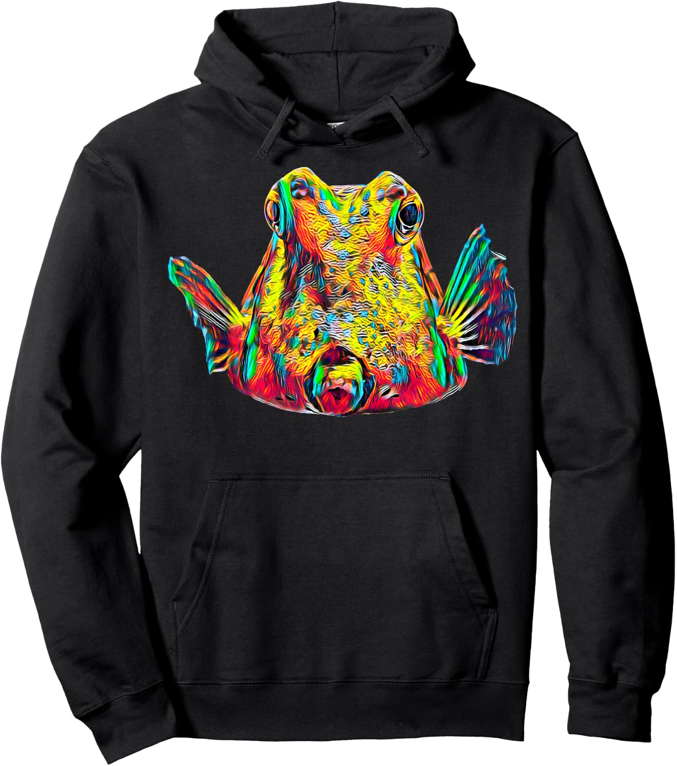 Longhorn Cowfish Hoodie - Hoodie | Black