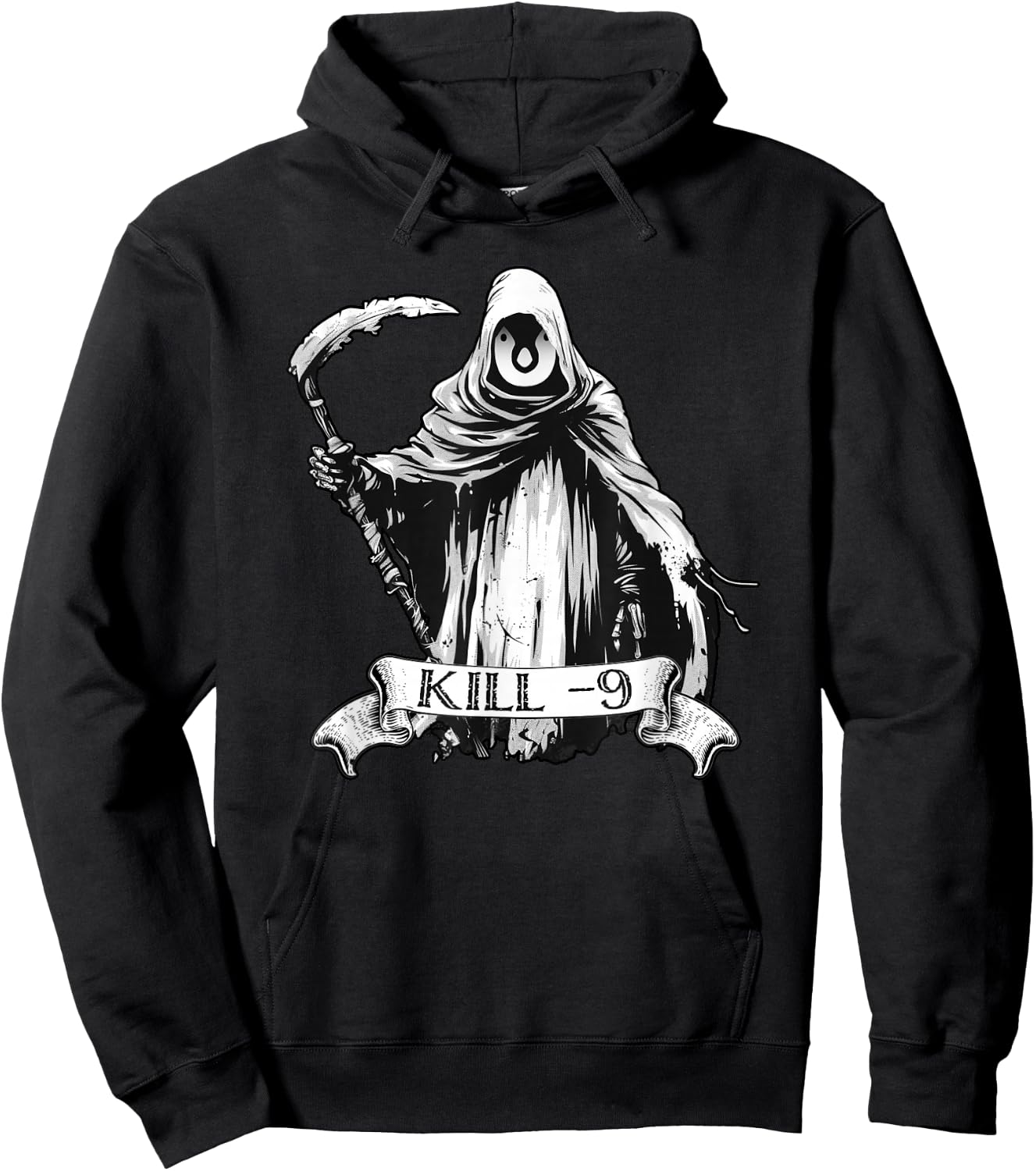 Kill Process Linux Coding & Nerd Pride Sudo Style Humor Hoodie - Hoodie | Black