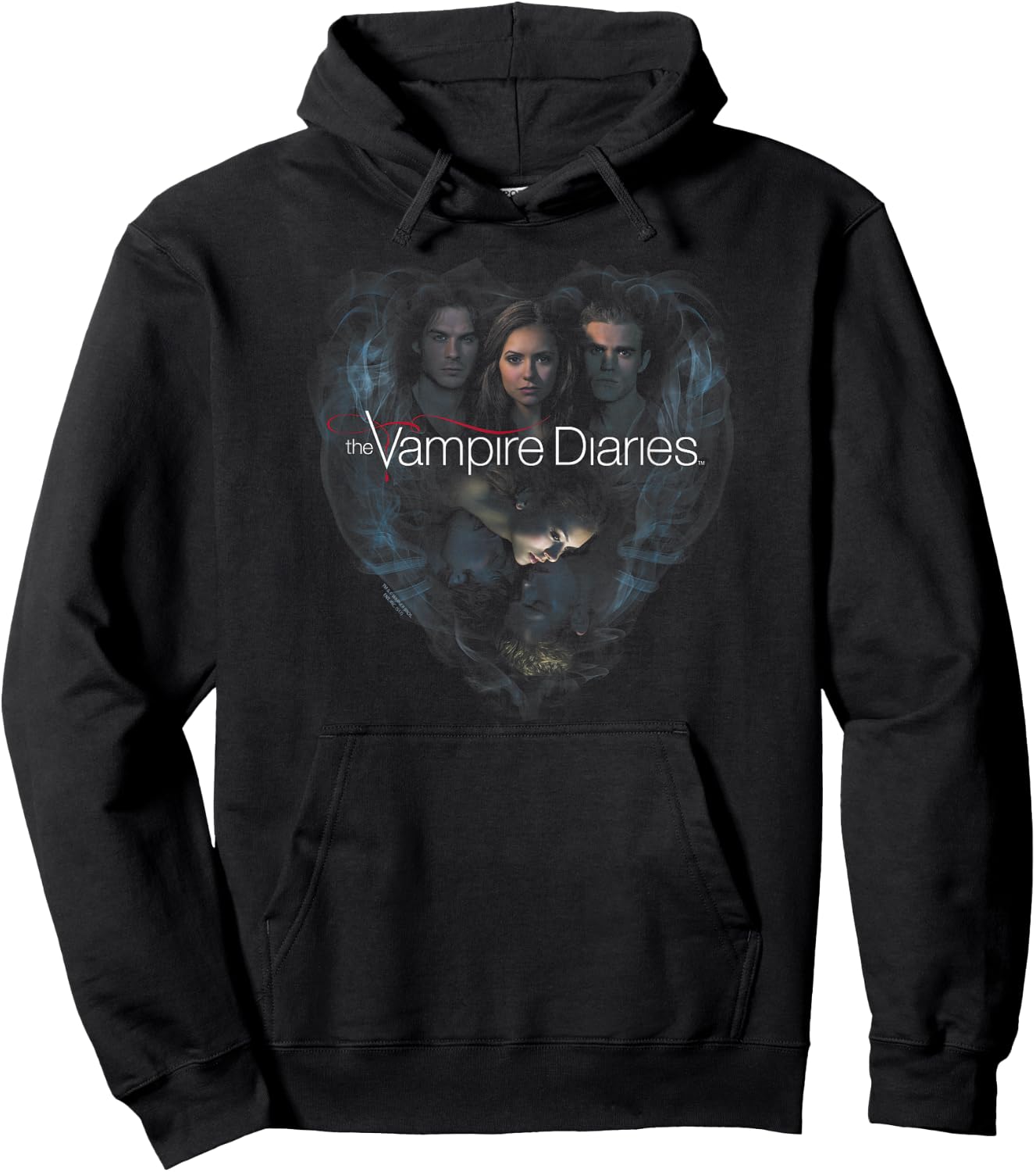 Vampire Diaries Hearts Desire Hoodie - Hoodie | Black