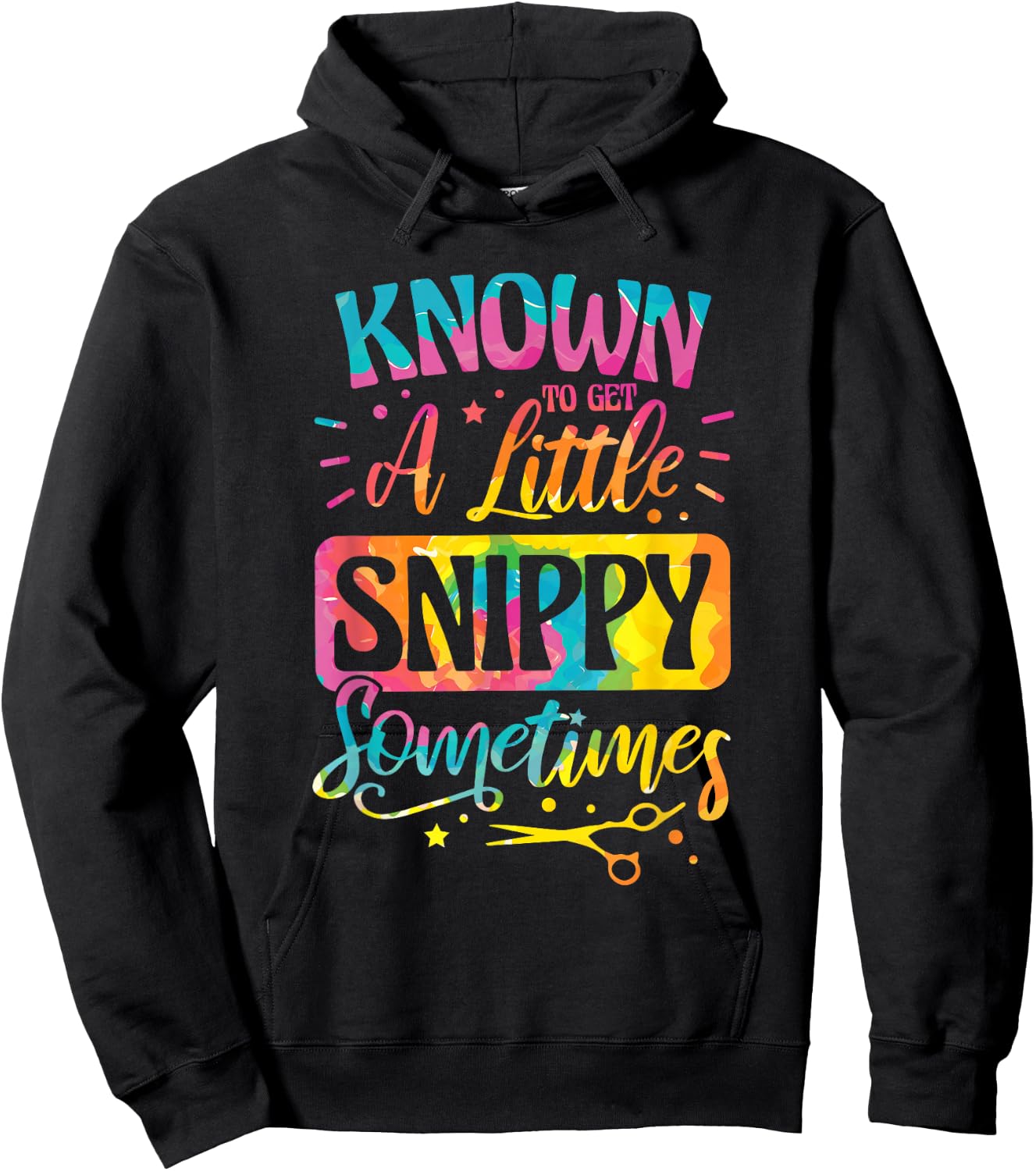 Known To Get A Little Snippy Sometimes, Hair Trimmer Hoodie - Hoodie | Black