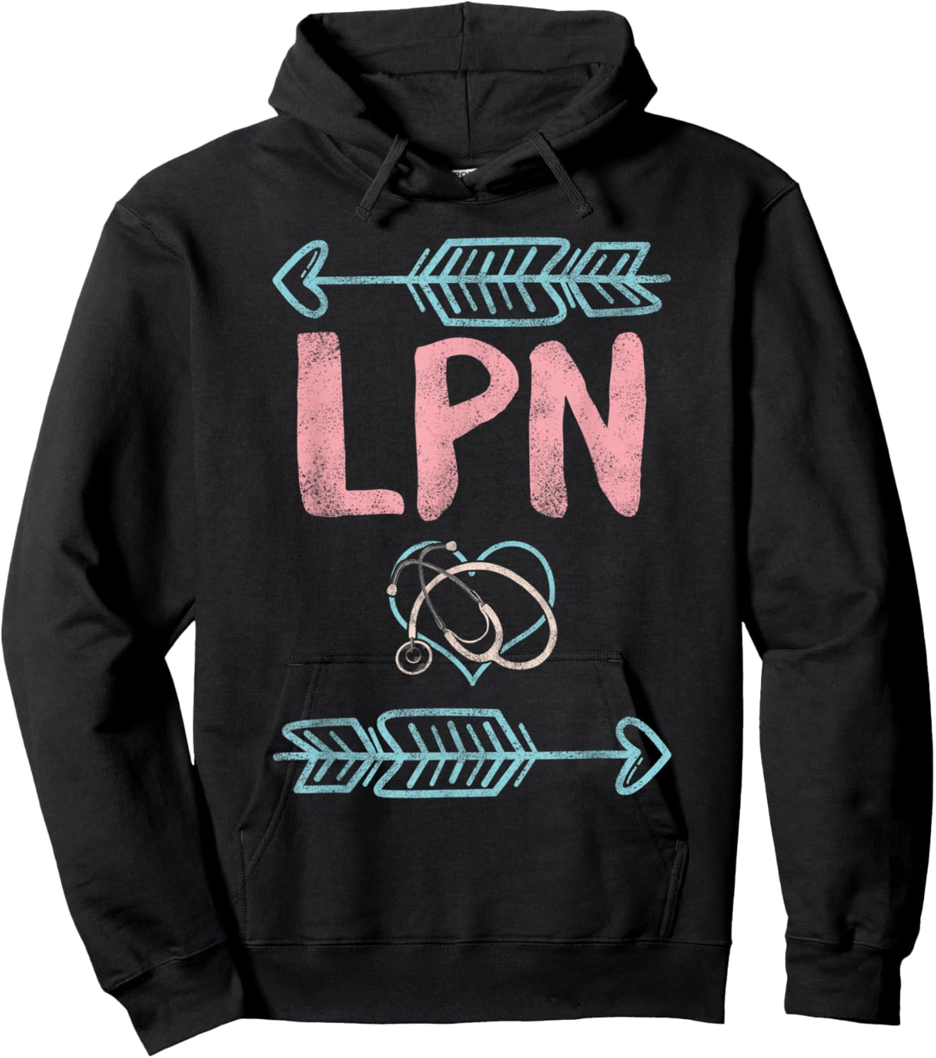 LPN Licensed Practical Nurse Graduation Nursing Nurses Week Hoodie - Hoodie | Black