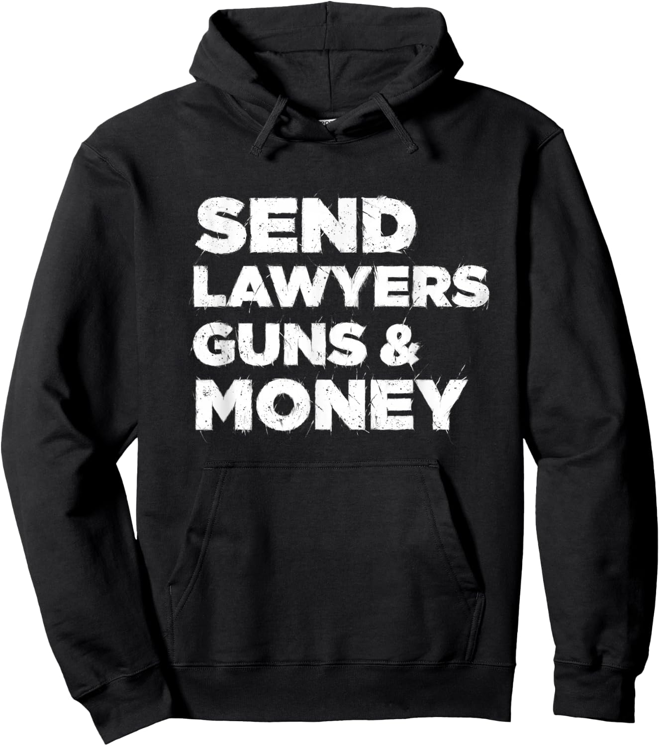 Send Lawyers Guns and Money Hoodie - Hoodie | Black