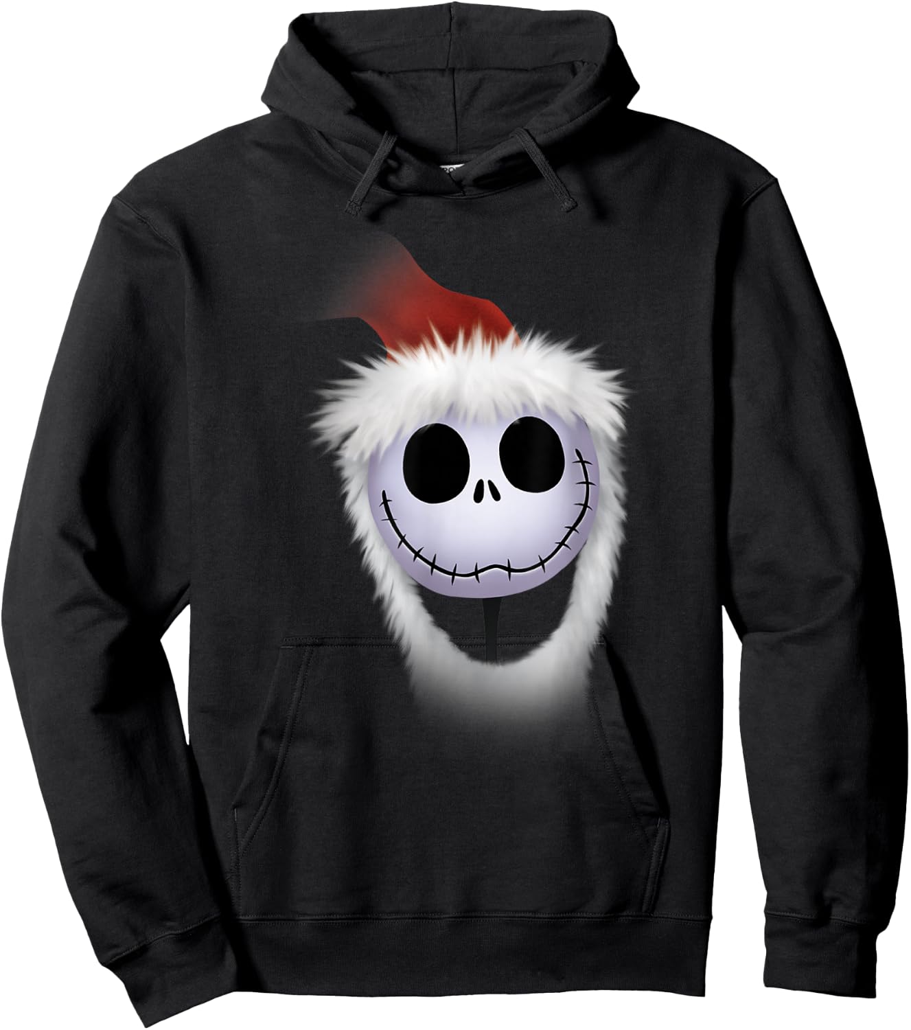 Disney - Jack Skellington Santa Holiday Hoodie - Hoodie | Black
