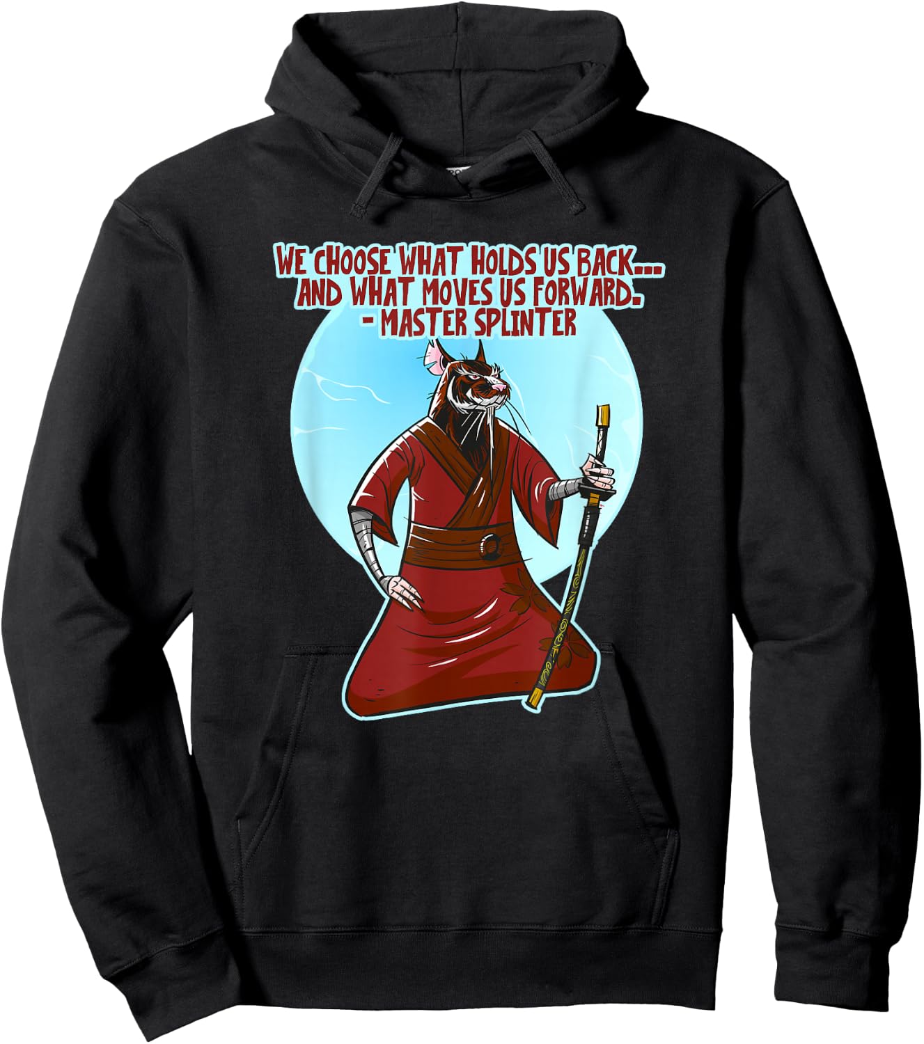 The Wisdom of Master Splinter Hoodie - Hoodie | Black