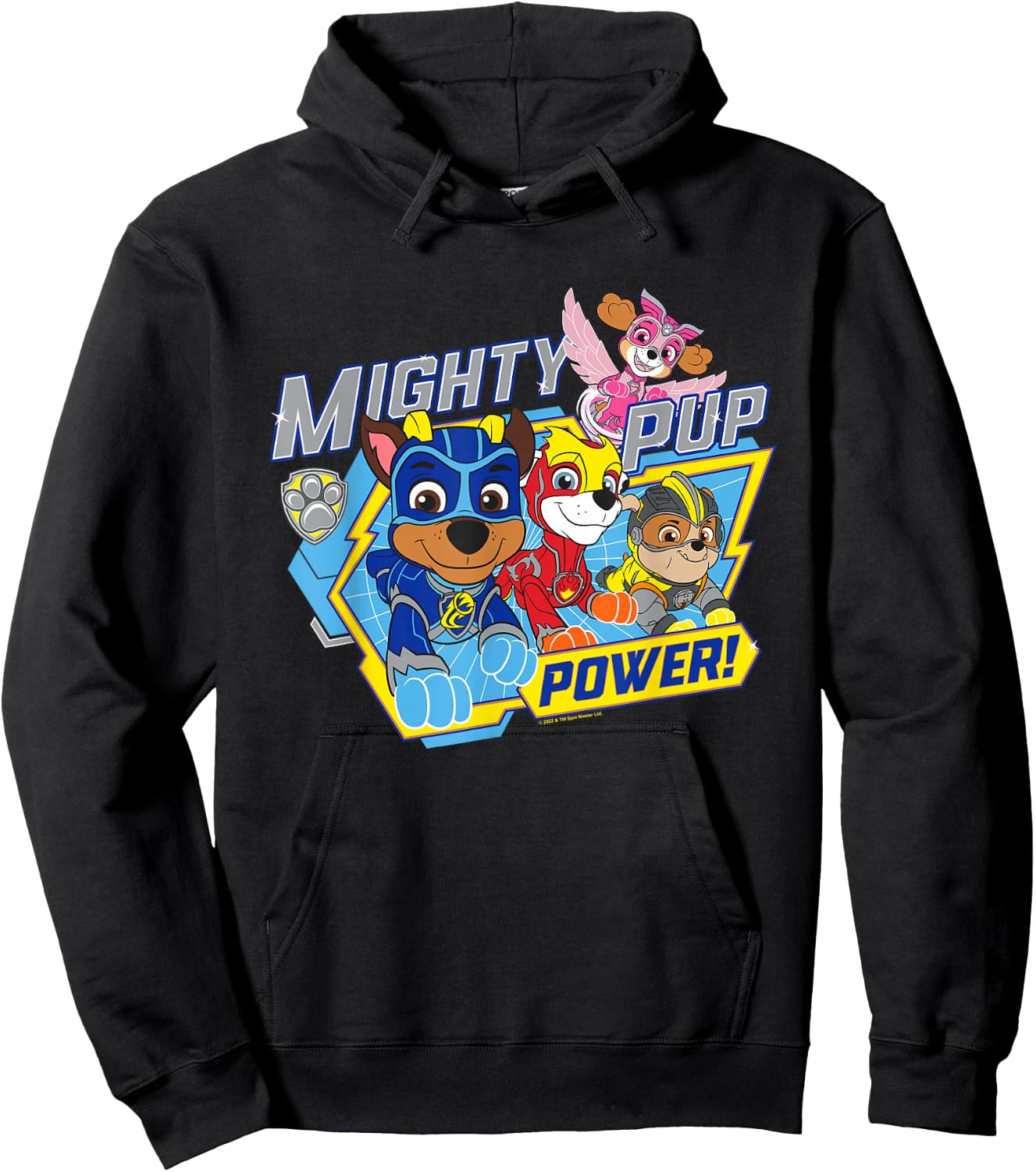 Paw Patrol Mighty Pup Power Hoodie - Hoodie | Black