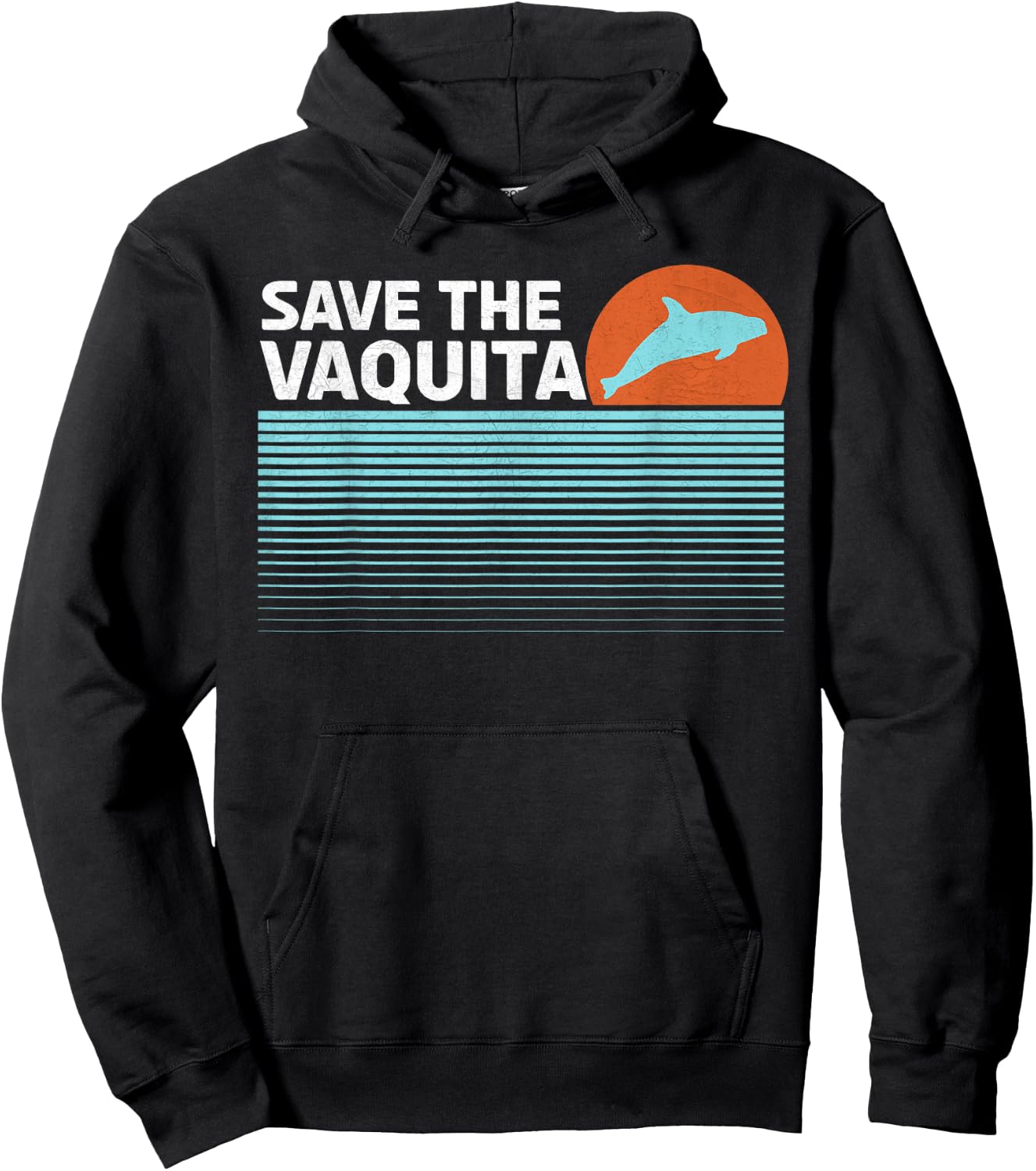 Save The Vaquita Hoodie - Hoodie | Black