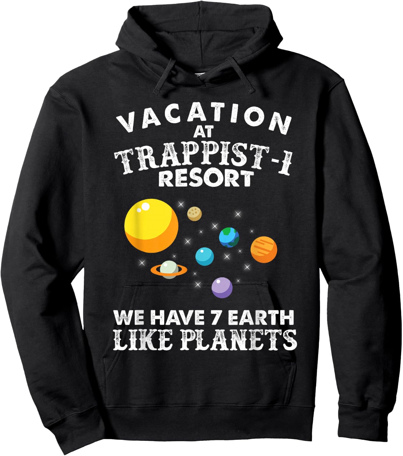 Trappist-1 Resort Hoodie - Hoodie | Black