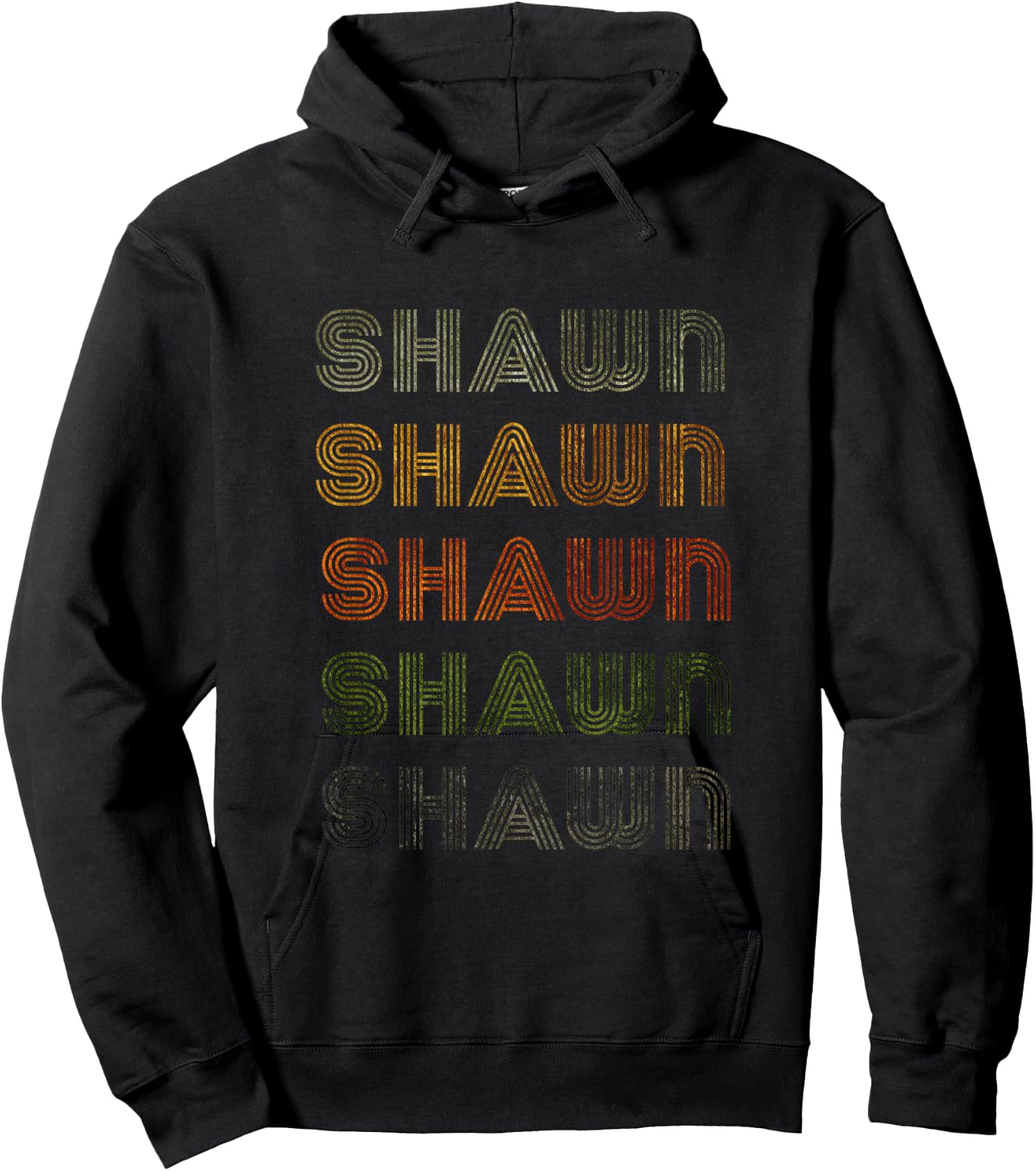 Love Heart Shawn Grunge/Vintage Style Black Shawn Hoodie - Hoodie | Black