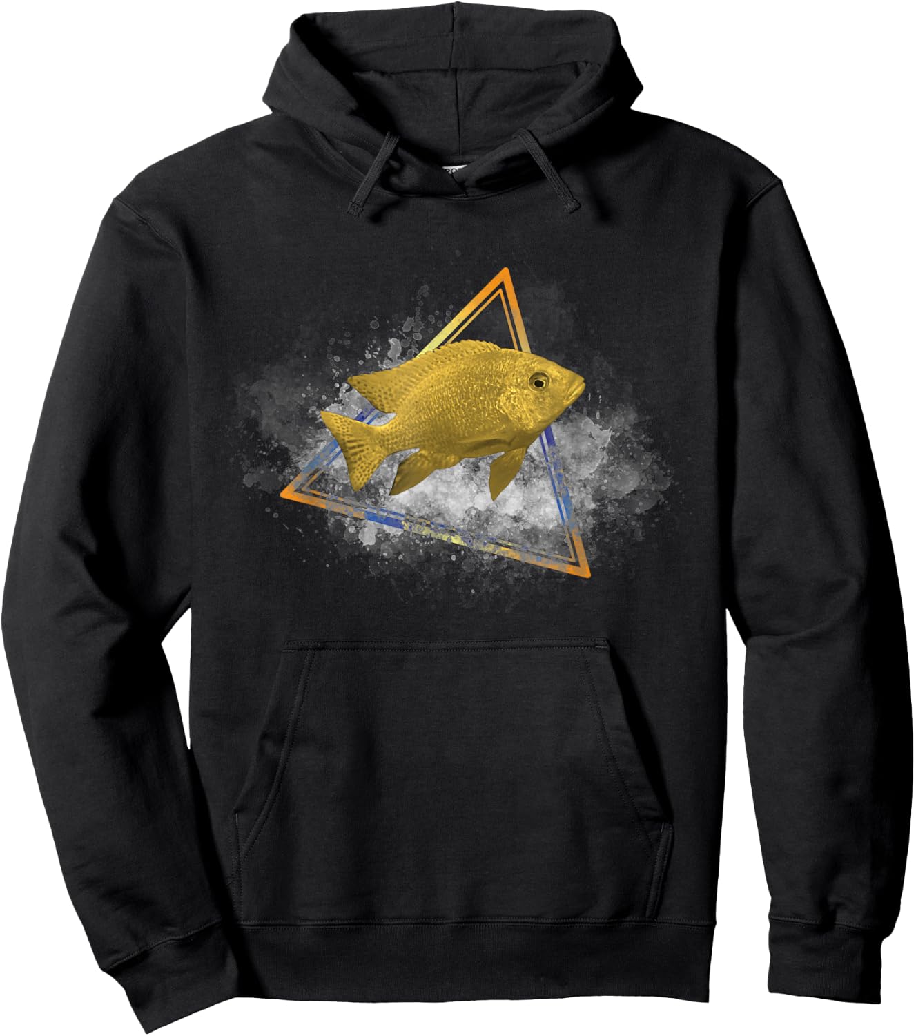 African Cichlids Peacock Cichlid Breeders Aquarium Fish Hoodie - Hoodie | Black