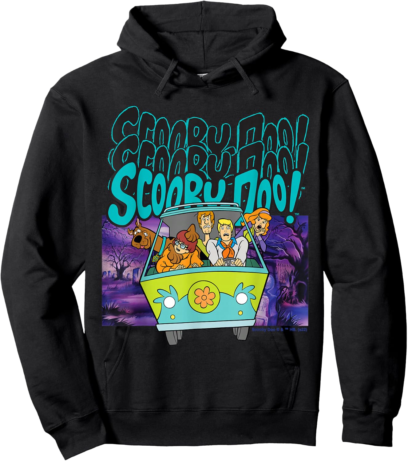 Scooby Doo! Scooby Doo! Scooby Doo! Hoodie - Hoodie | Black