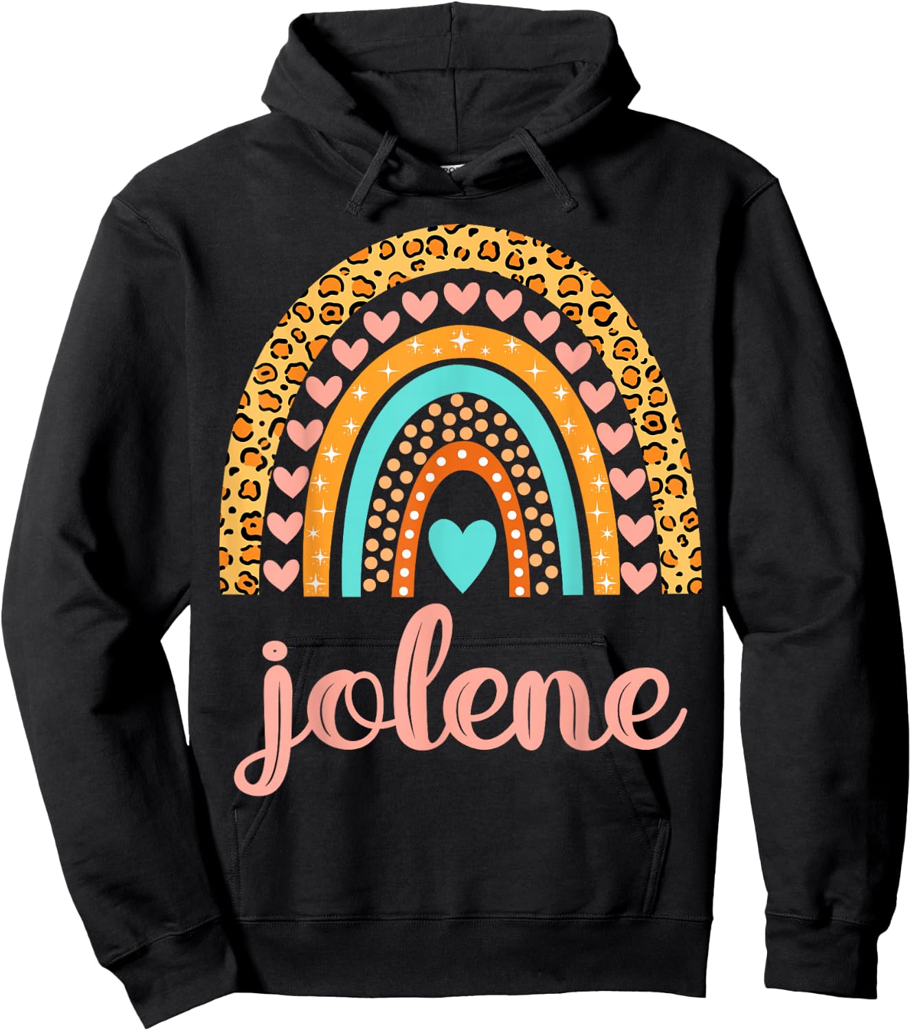 Jolene Jolene Name Birthday Shirt Gift Hoodie - Hoodie | Black