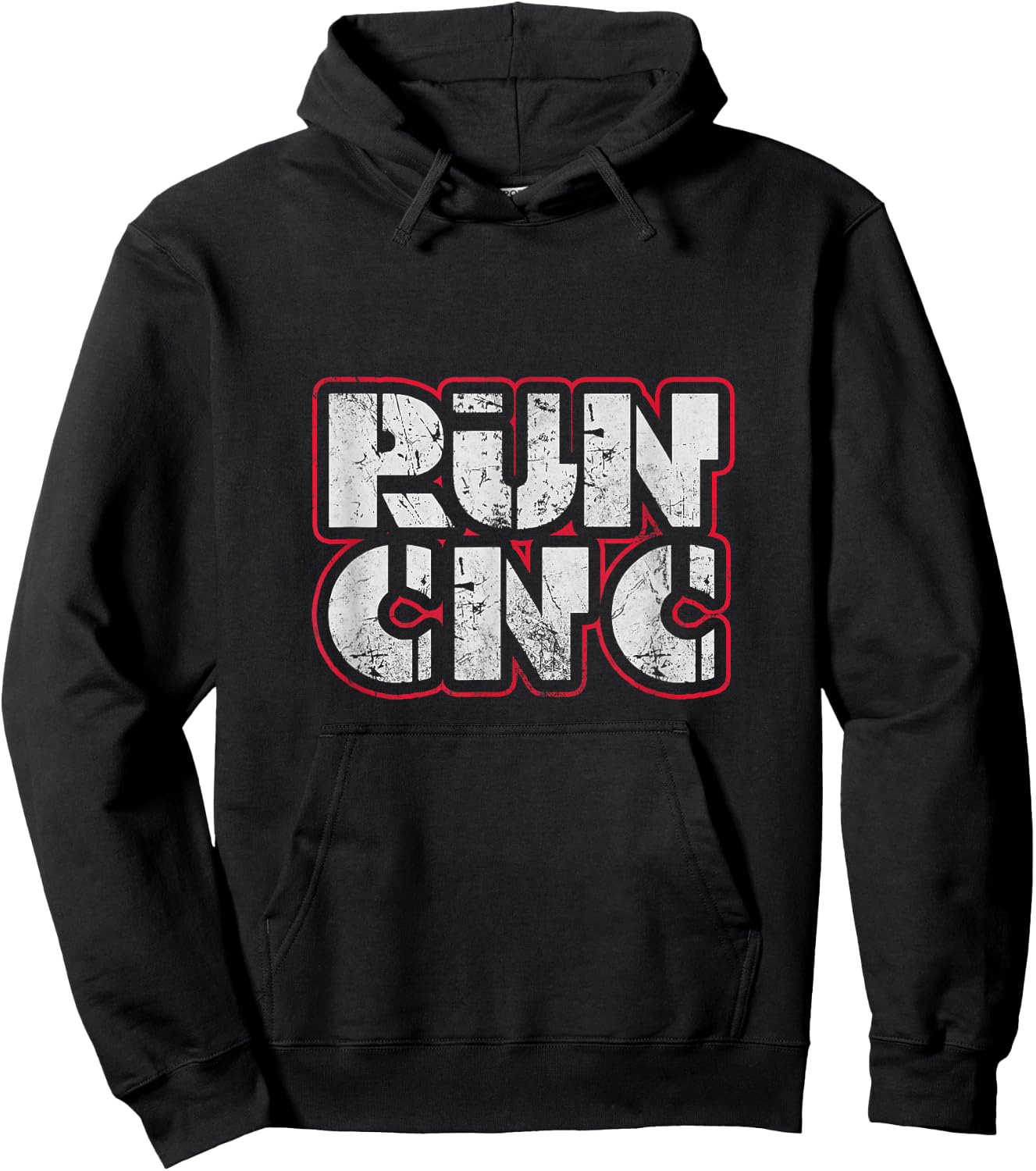 CNC Machinist Run CNC Machining Programming Distressed Hoodie - Hoodie | Black