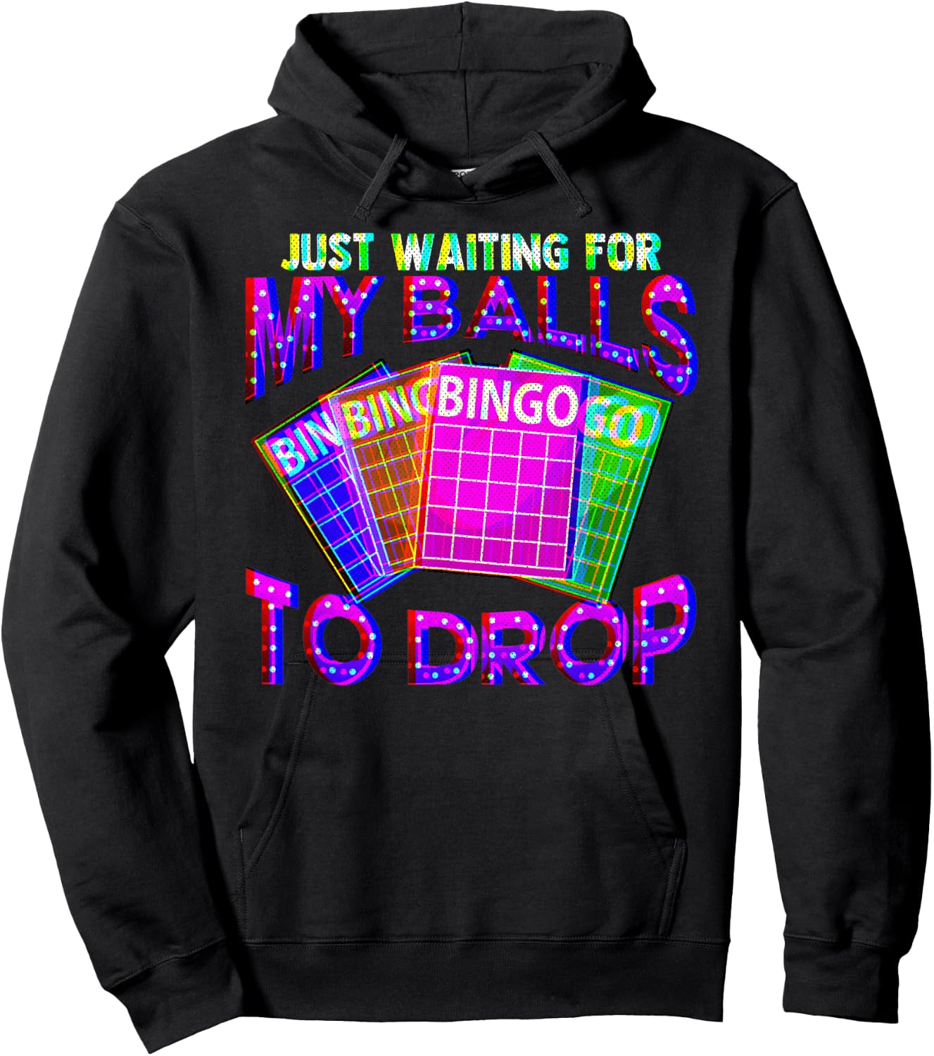 Funny Bingo Hoodie - Hoodie | Black
