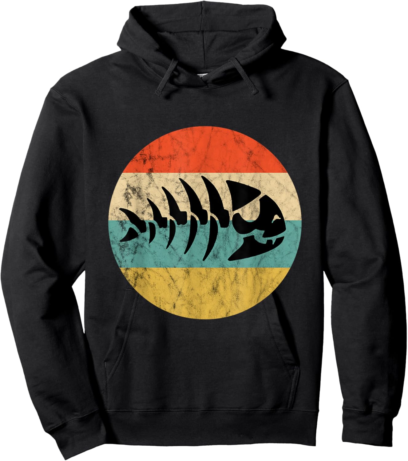 Pirate Fish Pastafari FSM Flying Spaghetti Monster Hoodie - Hoodie | Black