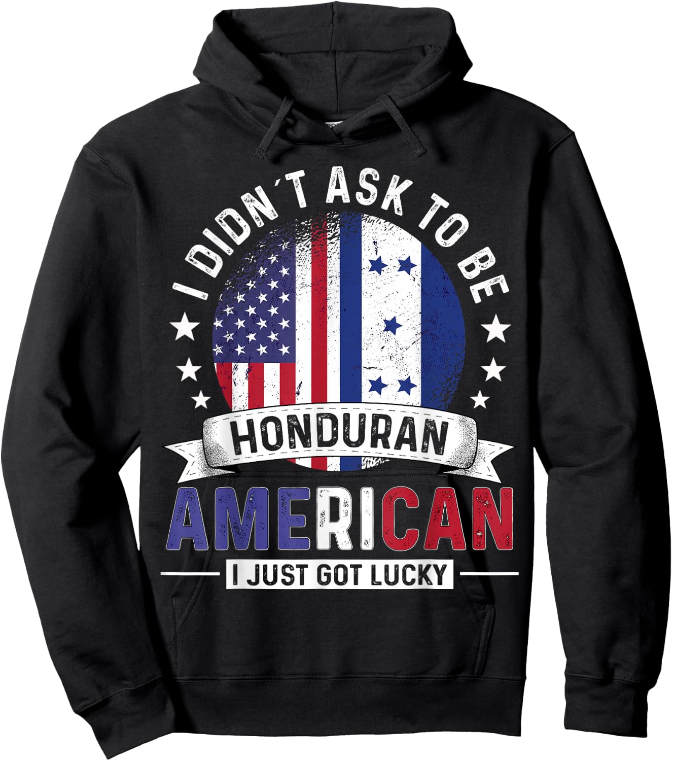 Honduran American Countries Flags Pride Honduras Flag Hoodie - Hoodie | Black