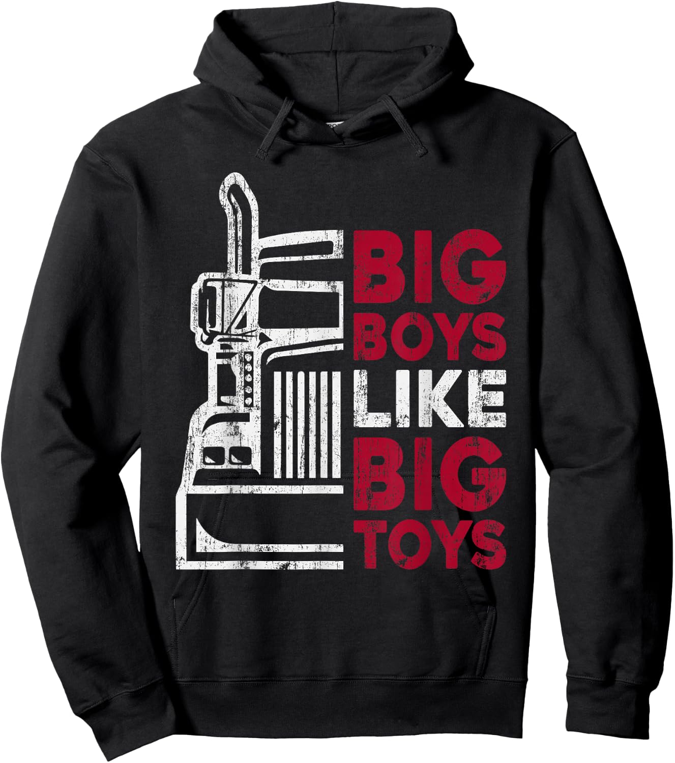 Truck Driver Humming Driver Truck Driver - Truck Driver Hoodie - Hoodie | Black