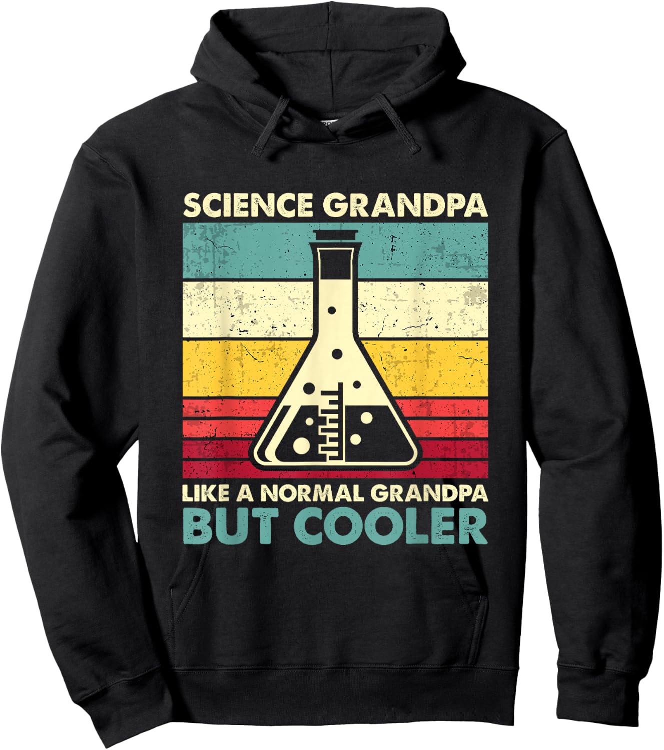 Science Grandpa - Funny Biology Chemistry Physics Hoodie - Hoodie | Black