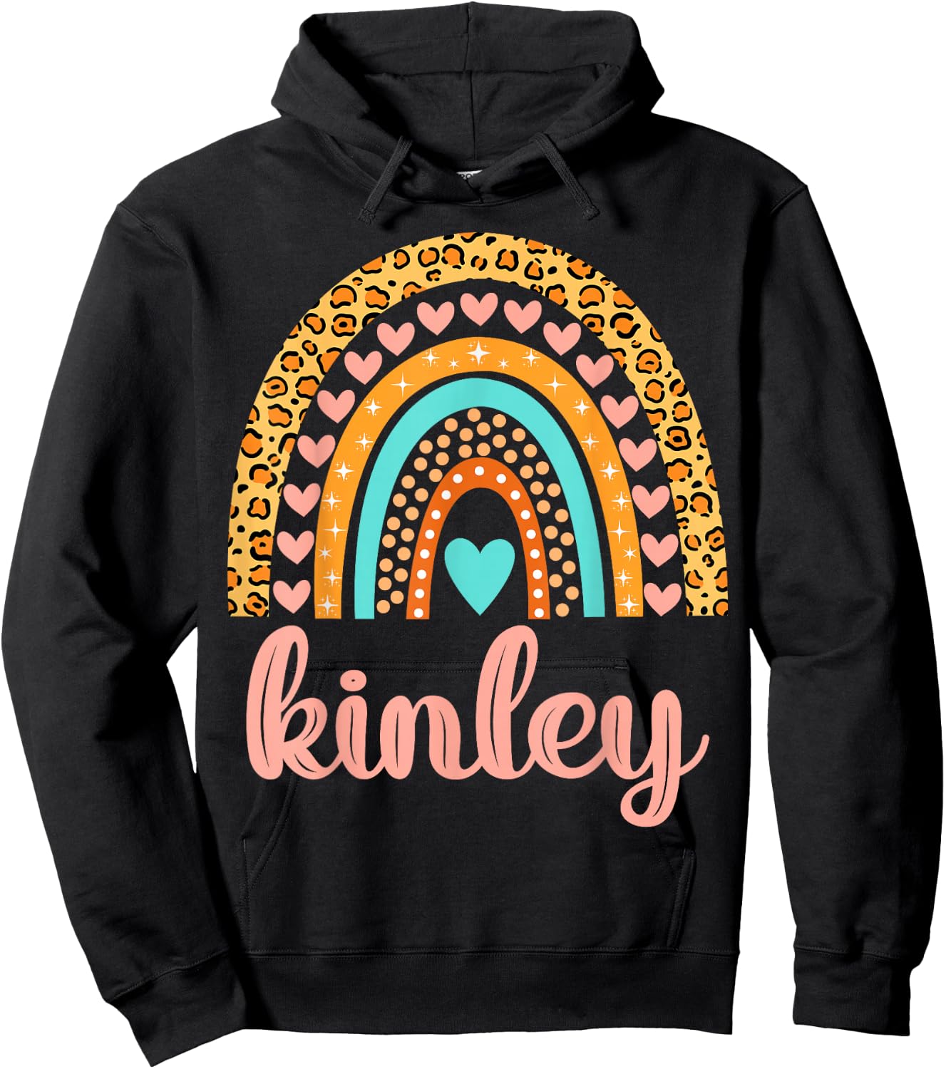 Kinley Kinley Name Birthday Shirt Gift Hoodie - Hoodie | Black