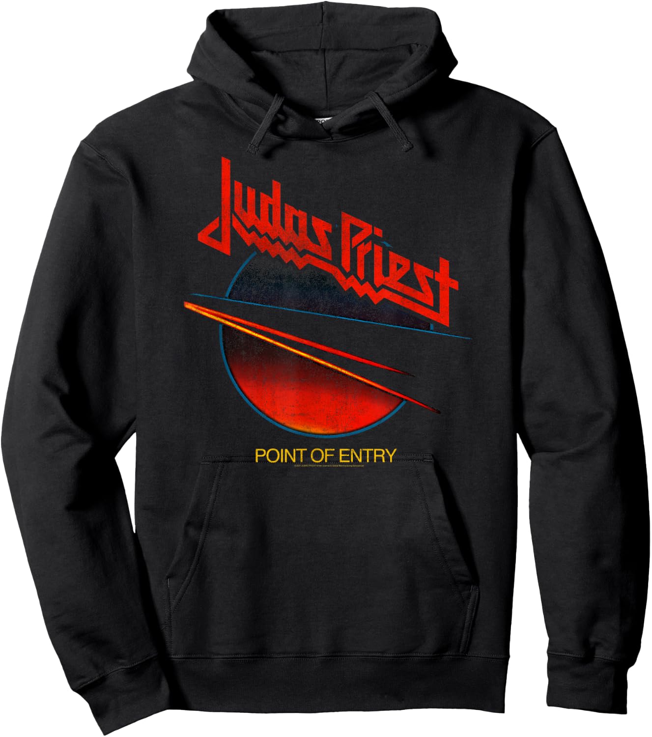 Judas Priest – Point Of Entry Hoodie - Hoodie | Black
