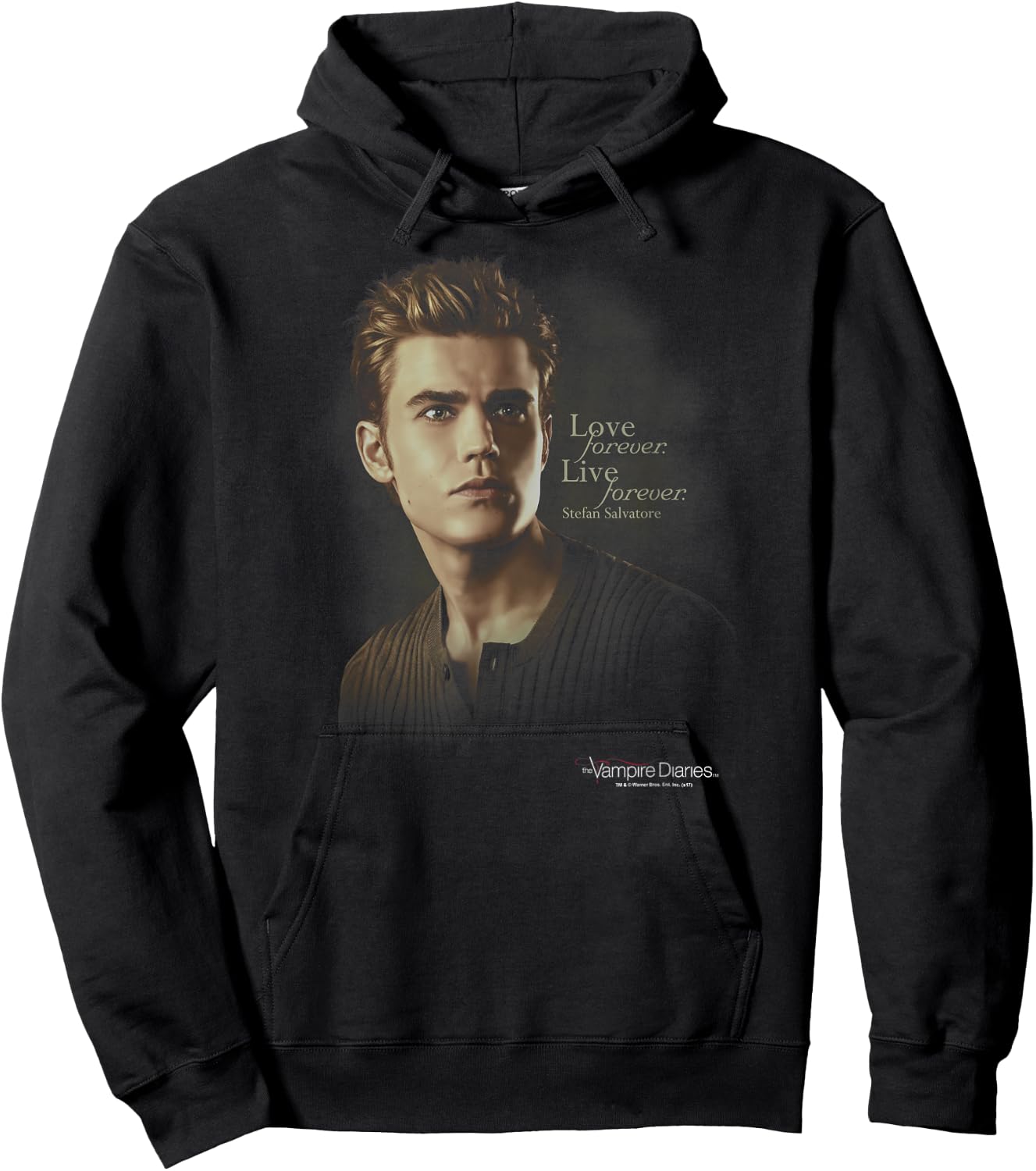 Vampire Diaries Stefan Forever Hoodie - Hoodie | Black