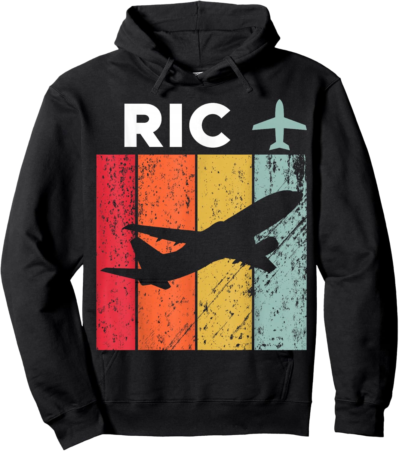 T-Shirt Hoodie - Hoodie | Black