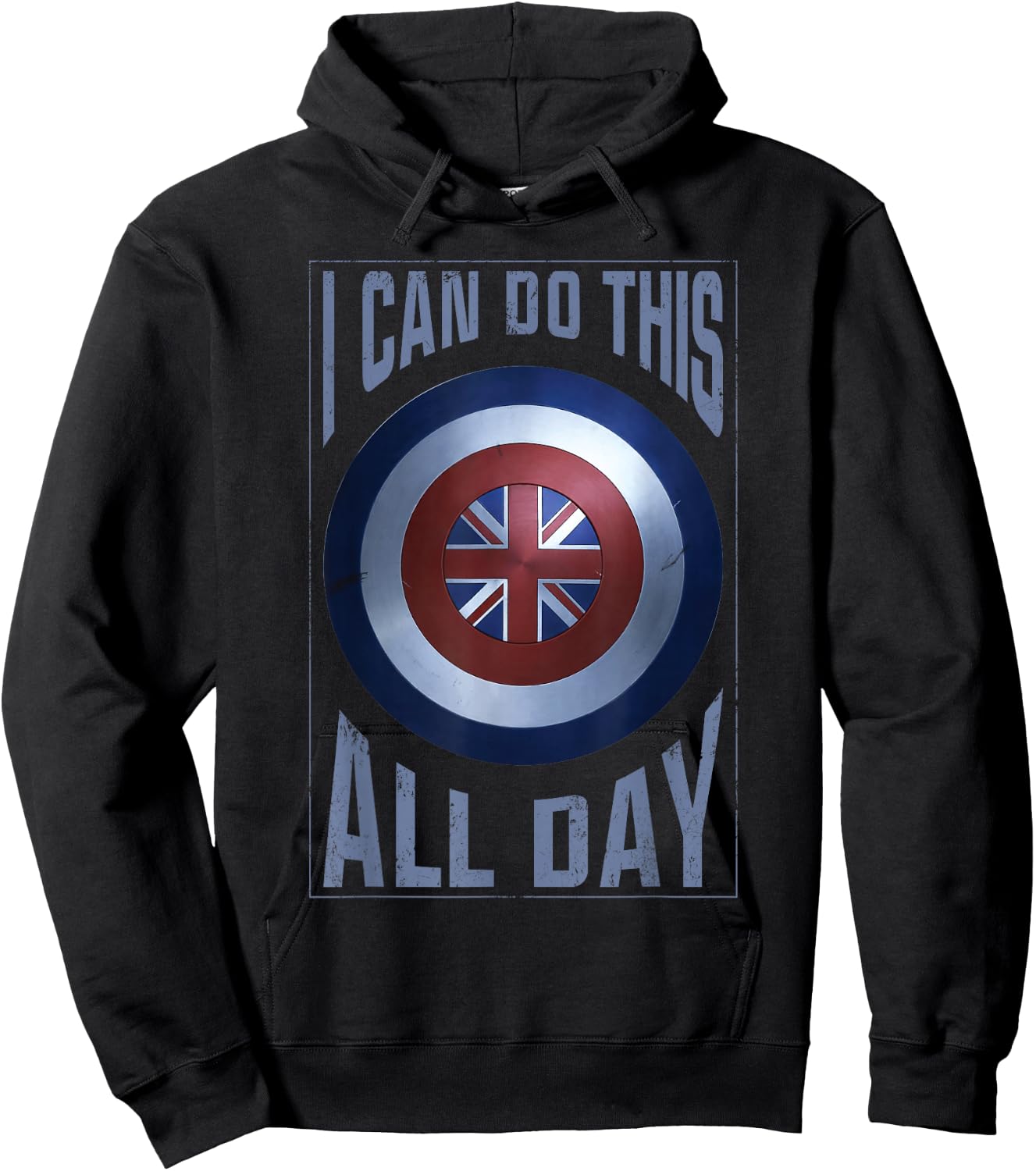 Marvel Doctor Strange Multiverse of Madness Captain Carter Hoodie - Hoodie | Black