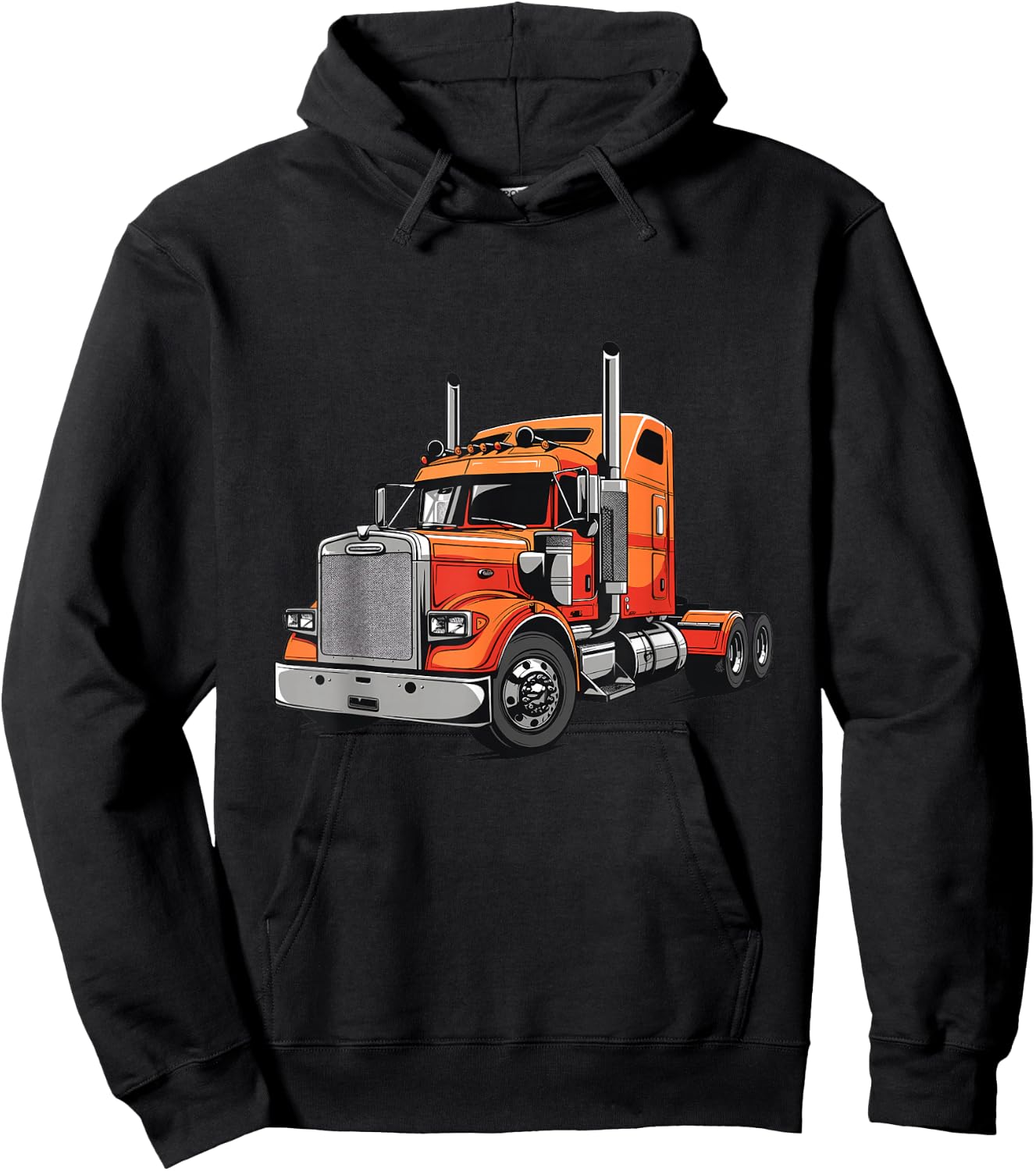 Truck driver Hoodie - Hoodie | Black