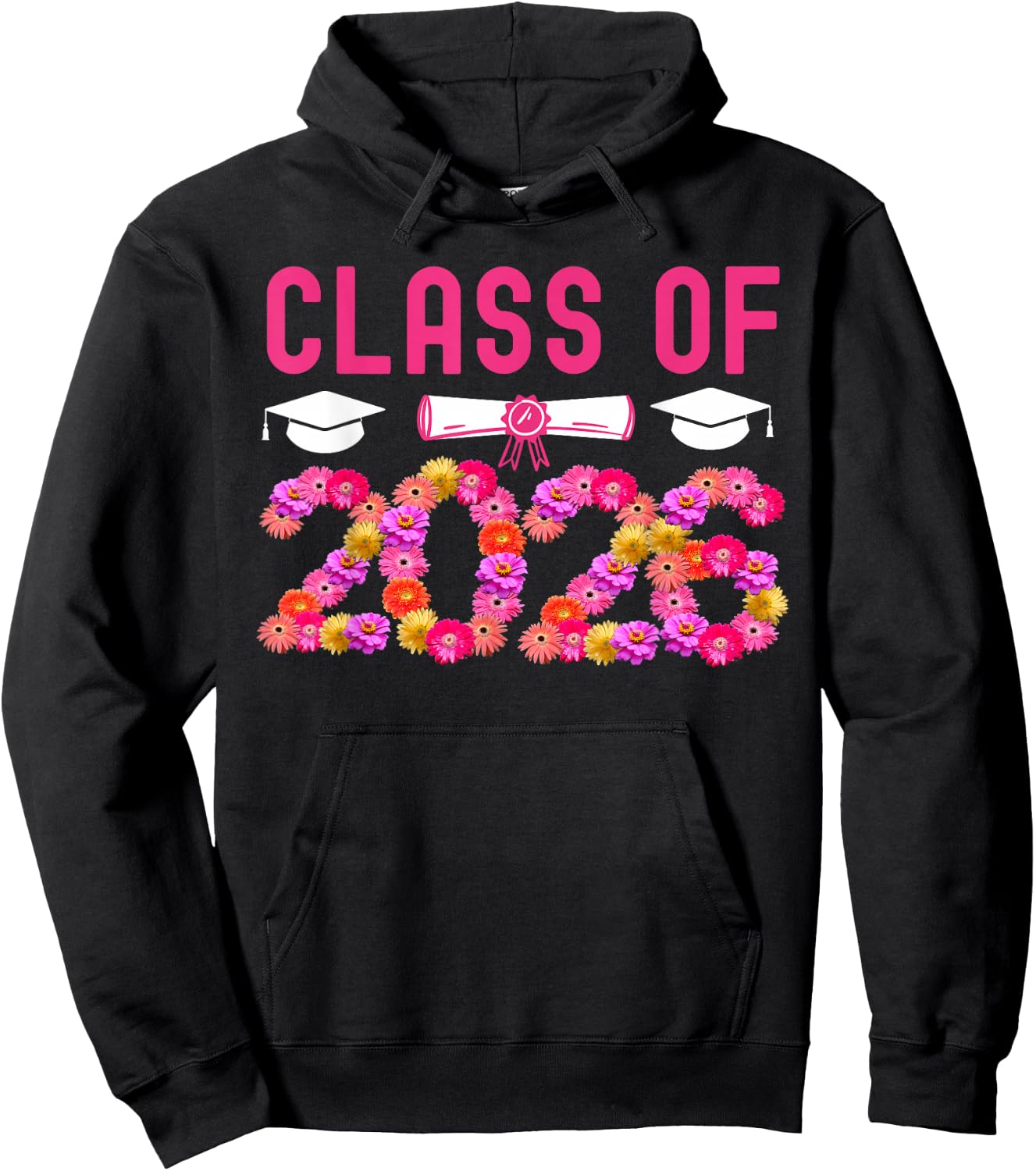 Class Of 2026 Senior Class Of 2026 Graduation Hoodie - Hoodie | Black