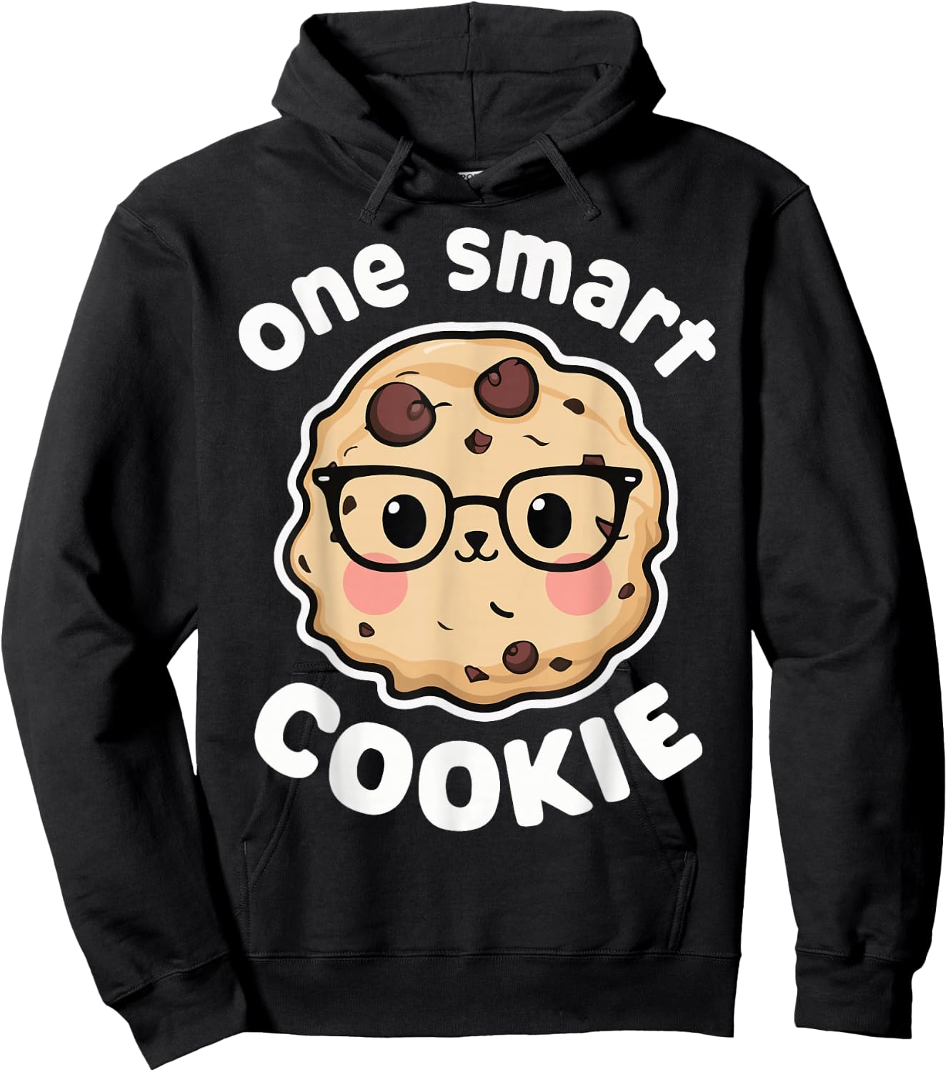 Cookie One Smart Cookie Cookies Chocolate Chips Hoodie - Hoodie | Black
