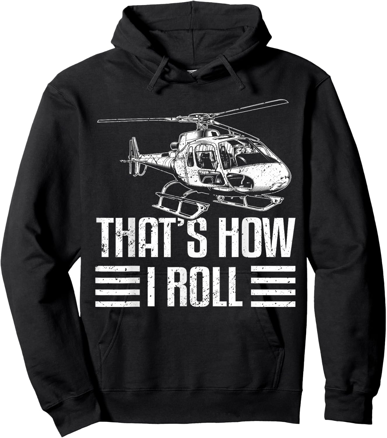 Helicopter pilot Gift helicopter flight helicopter Hoodie - Hoodie | Black